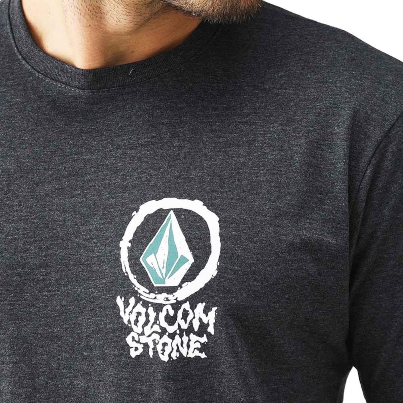 Camiseta Volcom Inked - Masculina - Foto 3