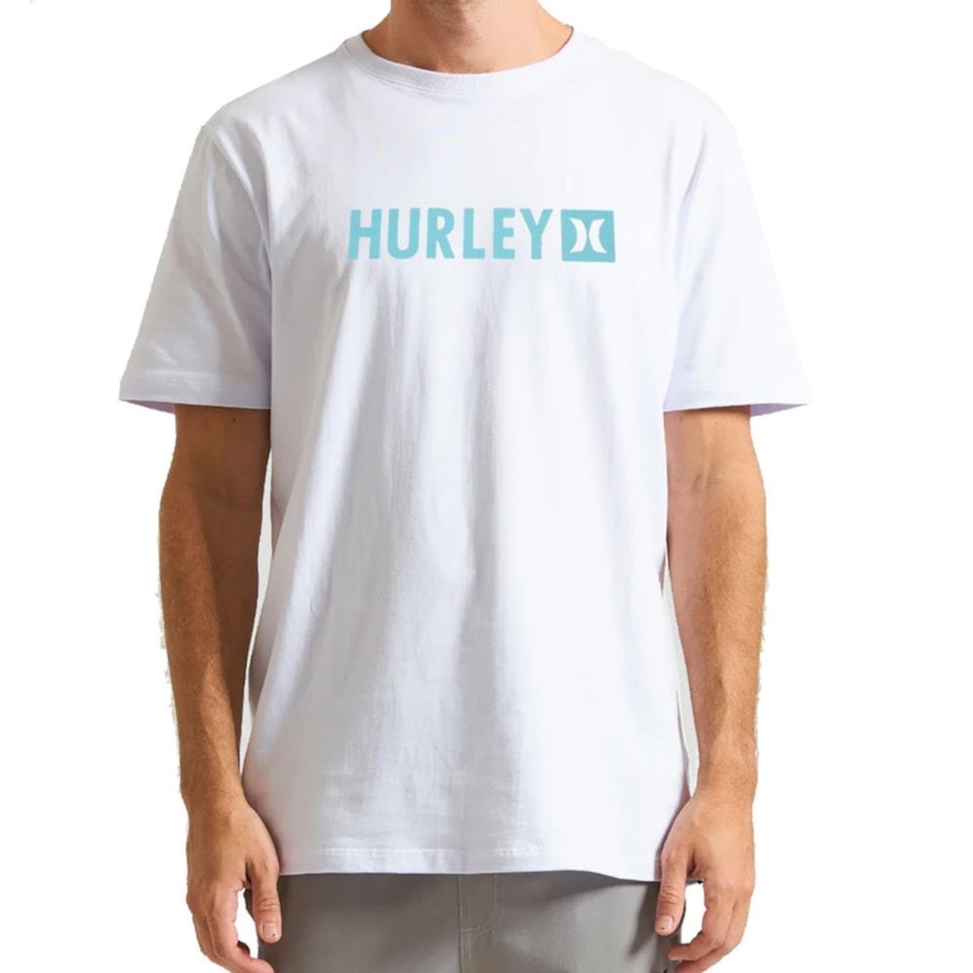 Camiseta Hurley Silk Square - Masculina - Foto 1