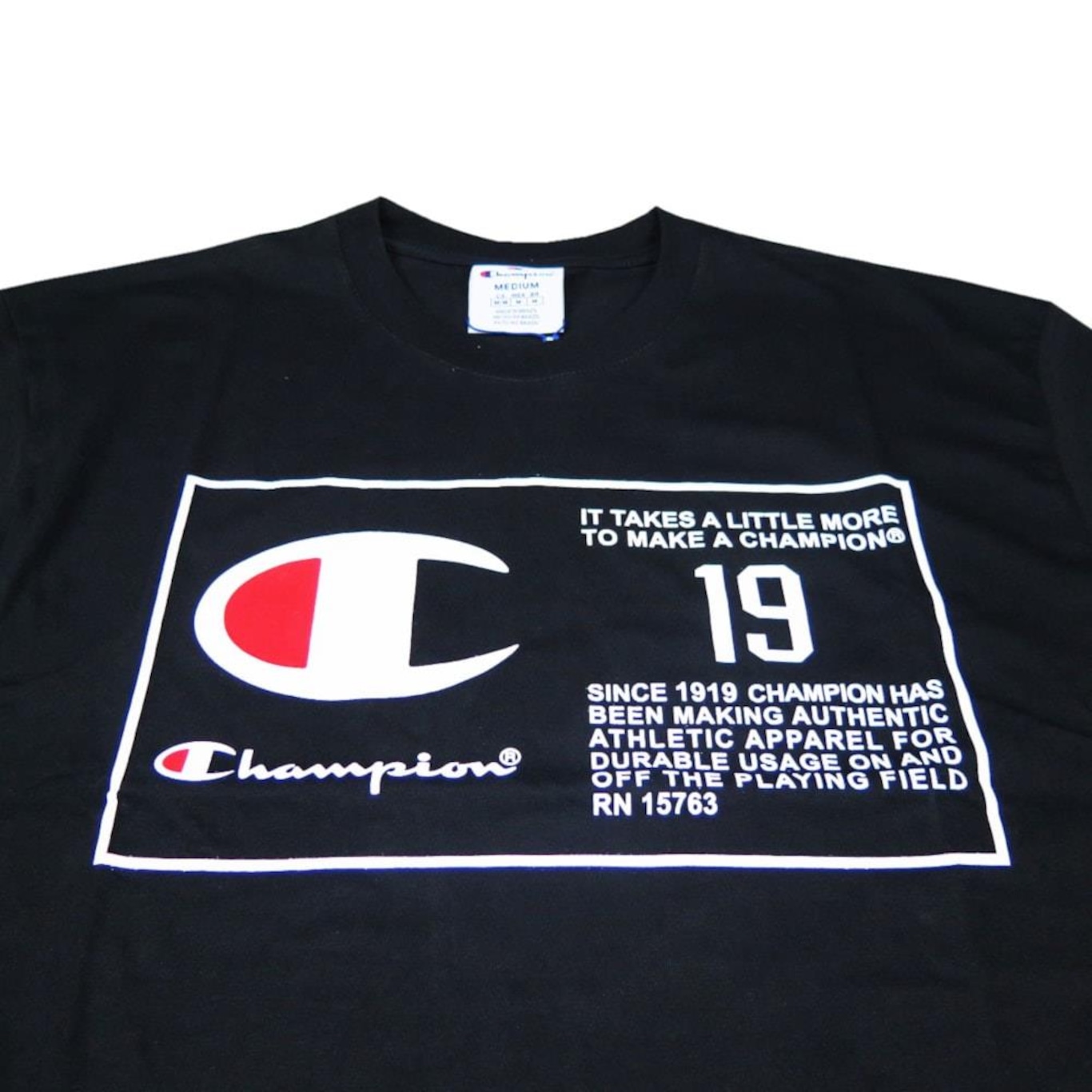 Camiseta Champion 19 Label - Masculina - Foto 2