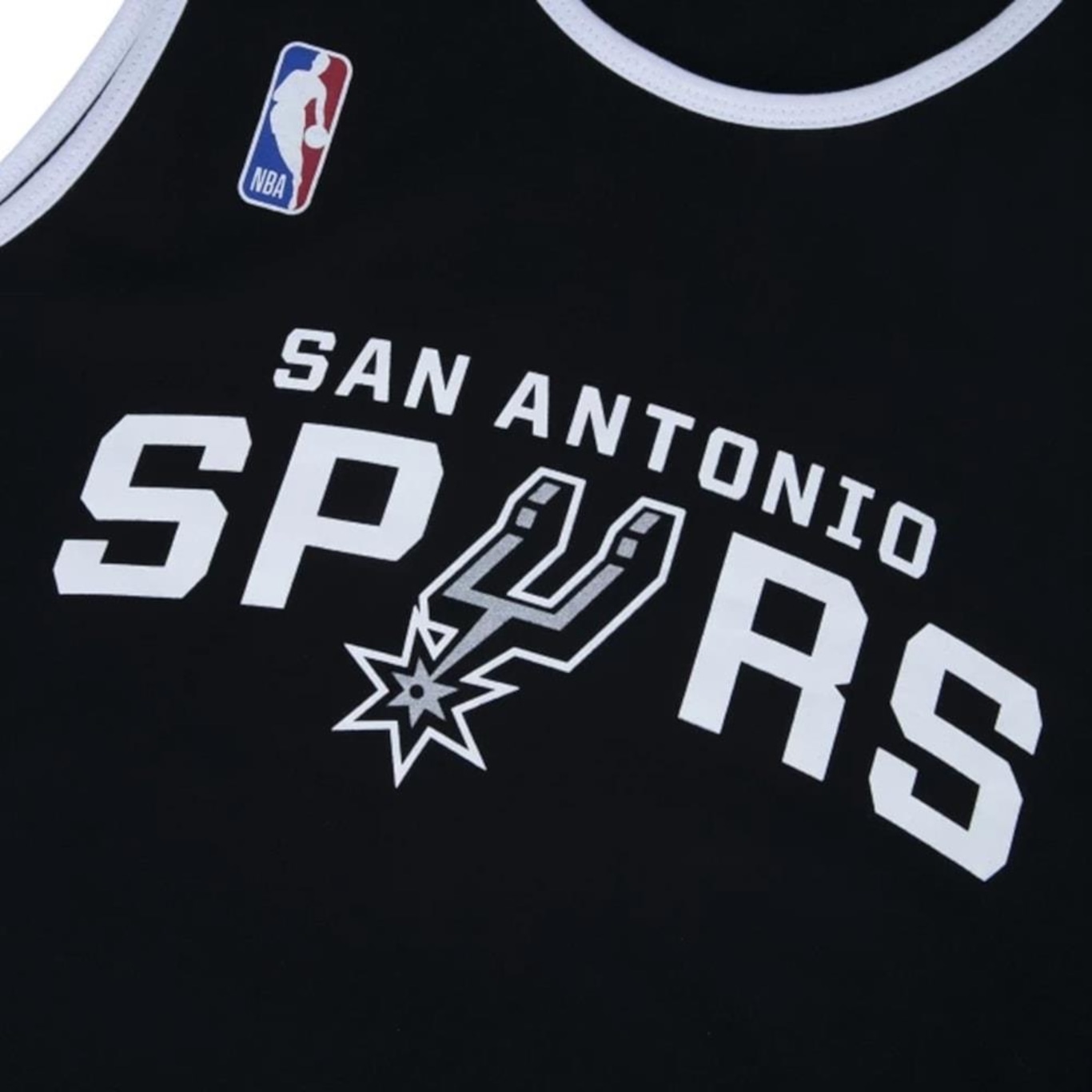 Camiseta Regata New Era Nba San Antonio Spurs Core Nba Masculina - Foto 3