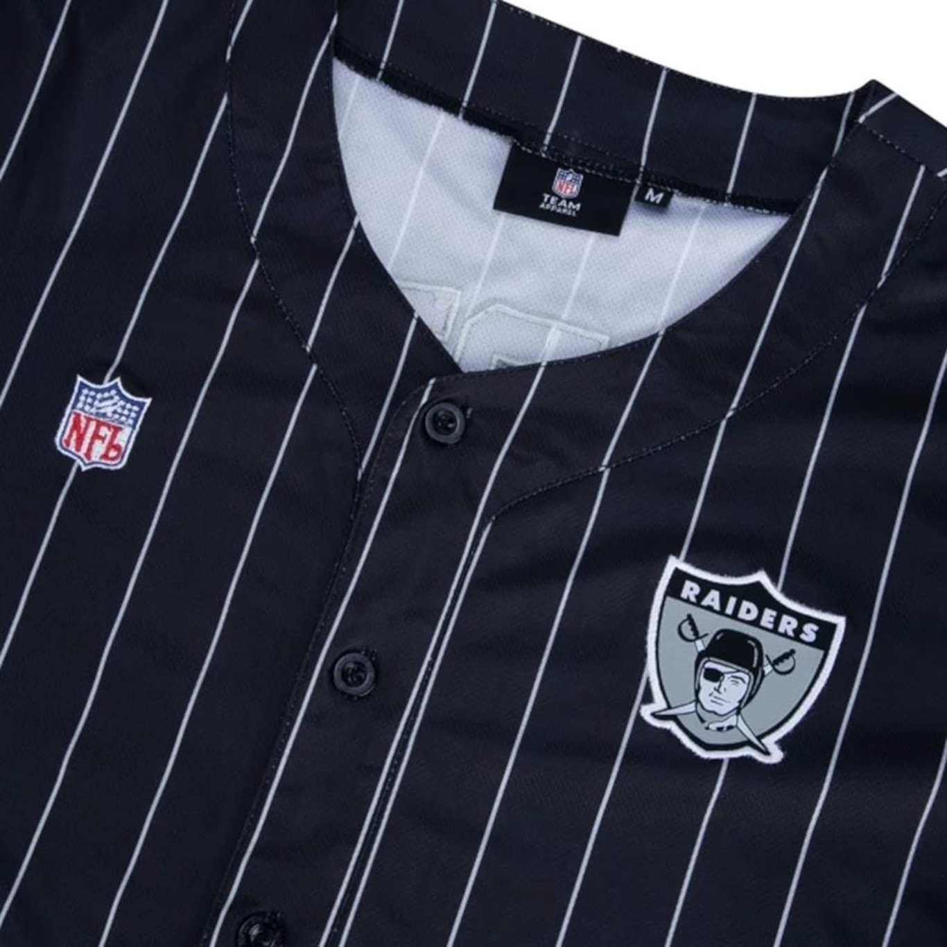 Camisa New Era Jersey Nfl Las Vegas Raiders Stripes - Masculina - Foto 3