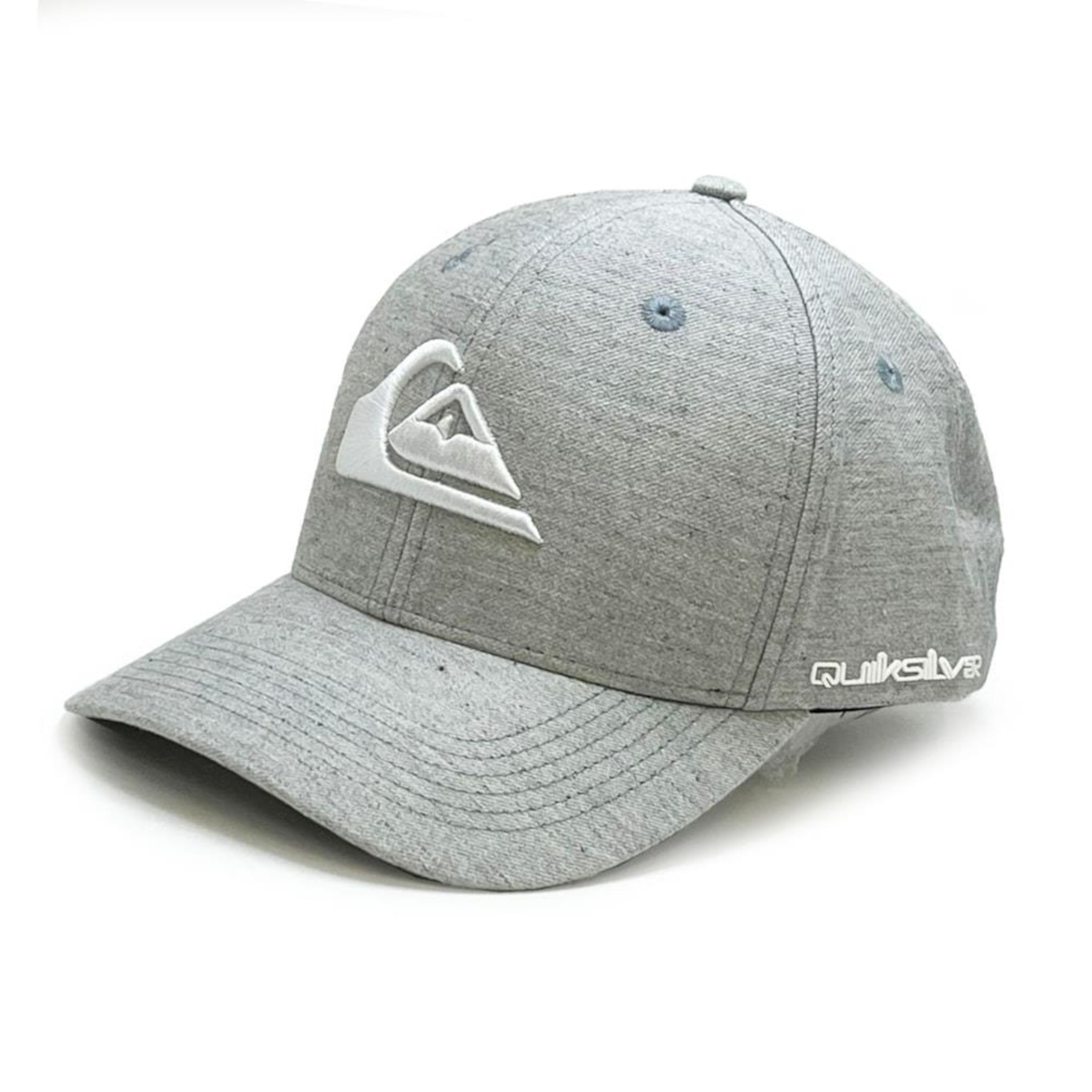 Boné Aba Curva Quiksilver Decades Heather - Snapback - Adulto - Foto 1