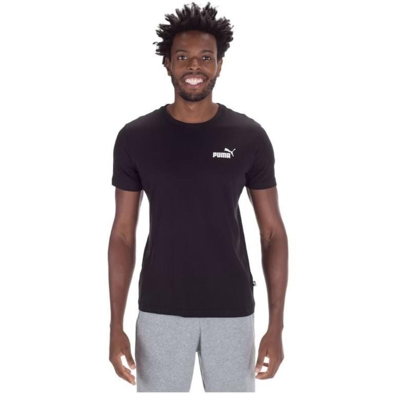 Camiseta Puma Essentials Small Logo - Masculina - Foto 2