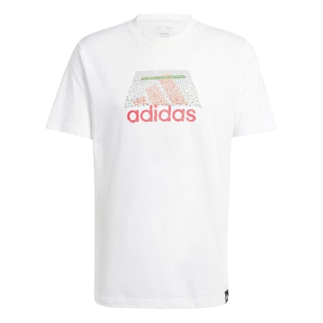 Camiseta adidas Graphic Codes - Masculina - Foto 1