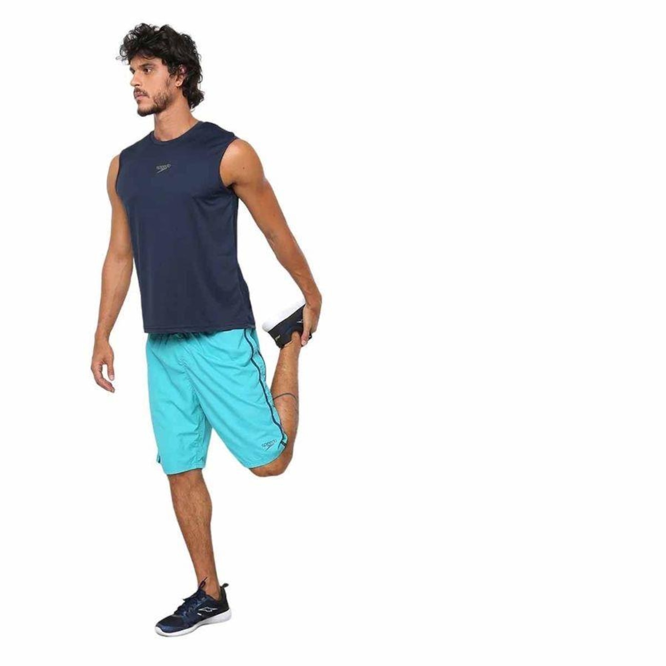 Camiseta Regata Speedo Interlock Masculina - Foto 3