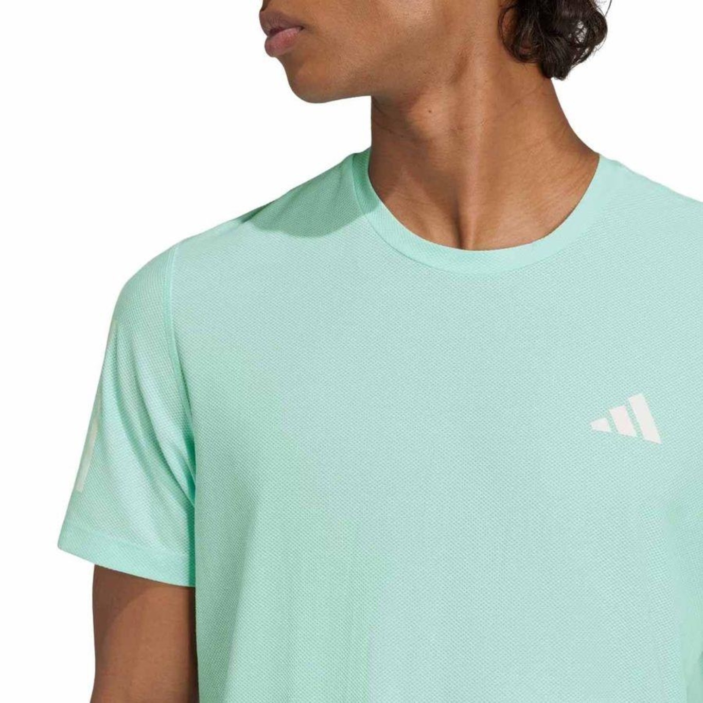 Camiseta adidas Own The Run Base - Masculina - Foto 4