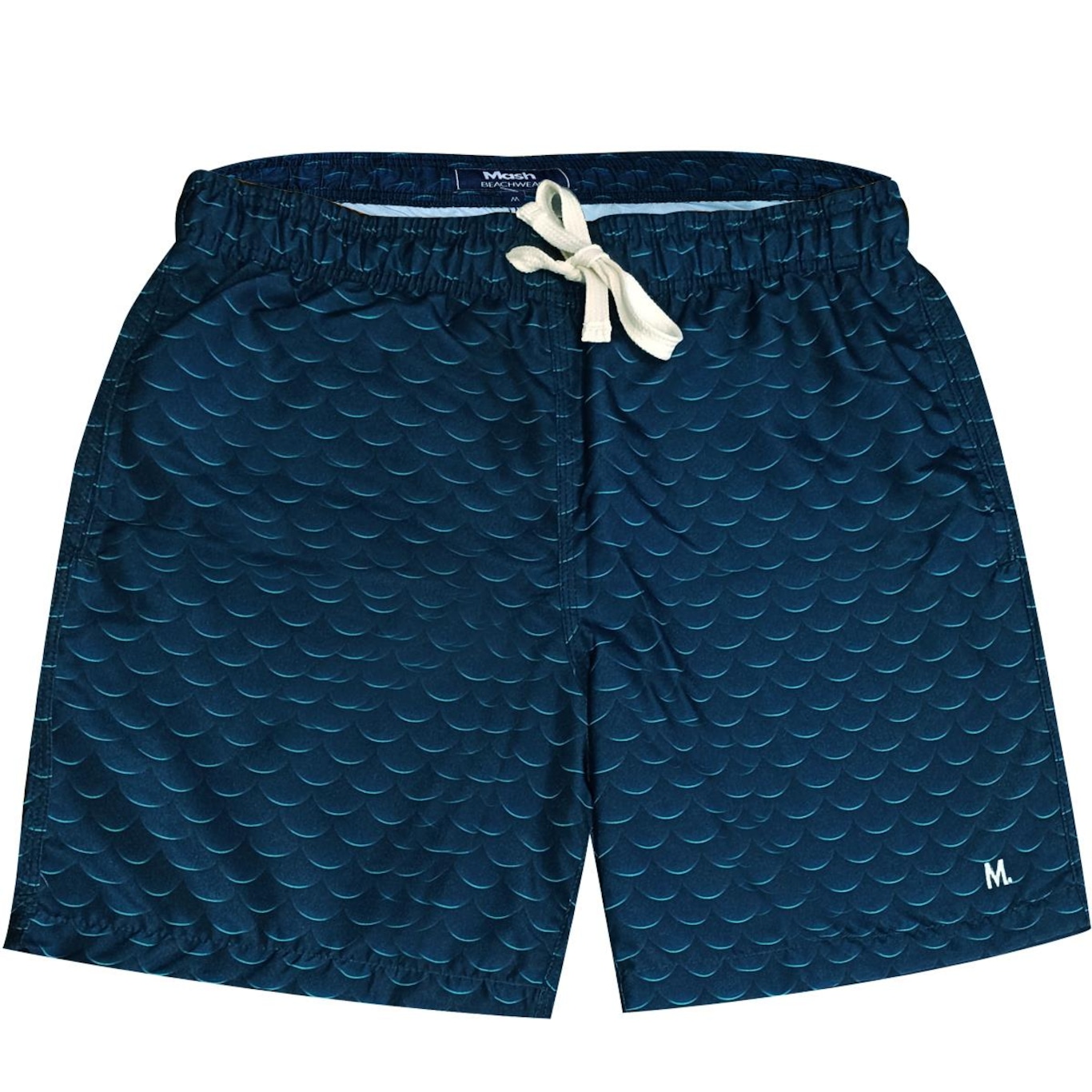 Short Água Mash Casual Estampa 3D - Masculino - Foto 1