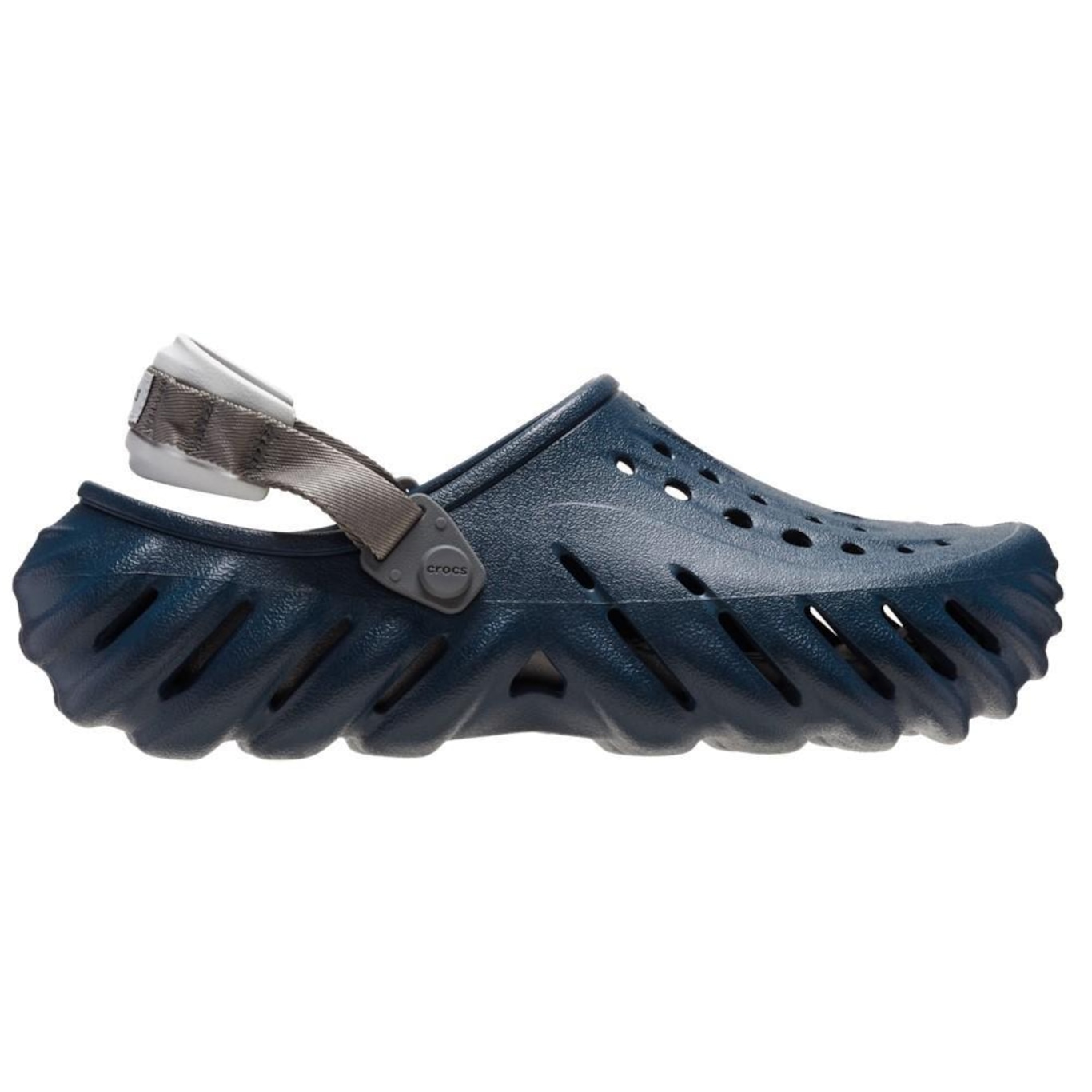 Sandália Crocs Echo Clog Nightfall - Unissex - Foto 1