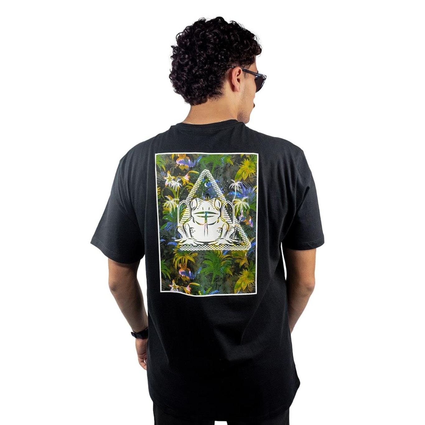 Camiseta Oakley Psy Frog Back Print Tee - Masculina - Foto 2