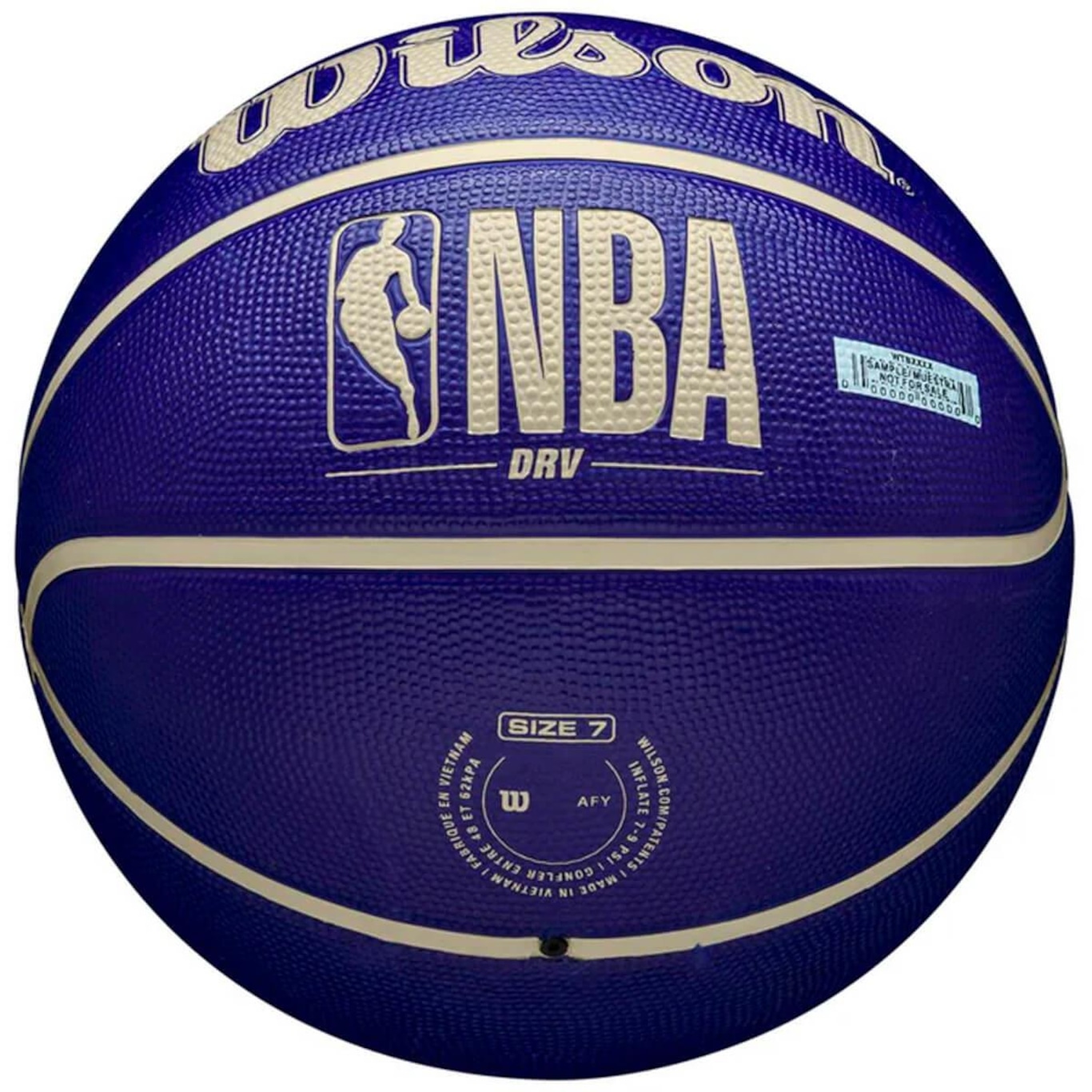 Bola de Basquete Wilson Nba Drv Indigo Tamanho 7 - Foto 6