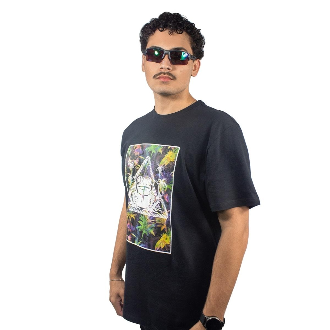 Camiseta Oakley Psy Frog Print Tee - Masculina - Foto 3