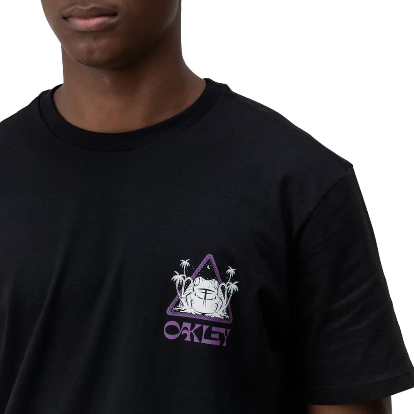 Camiseta Oakley Psy Frog Tee - Masculina - Foto 4