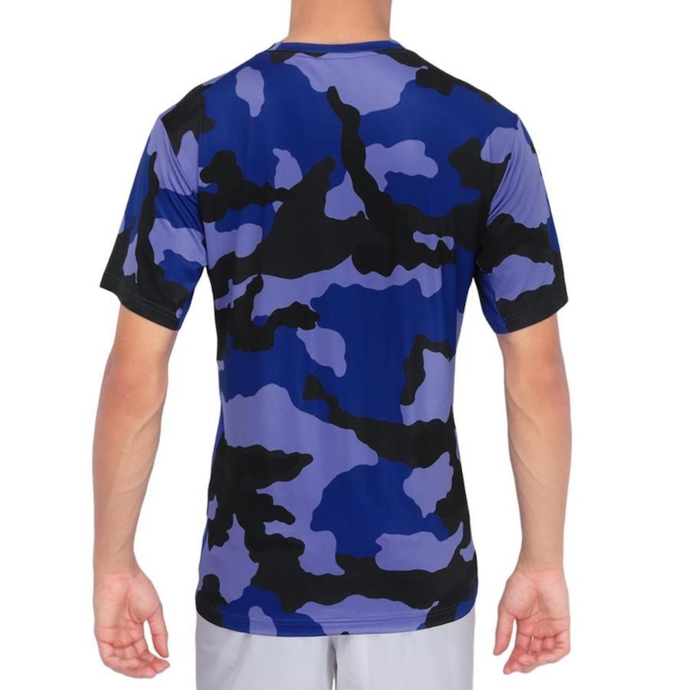 Camiseta adidas Camo Train Essentials - Masculina - Foto 6