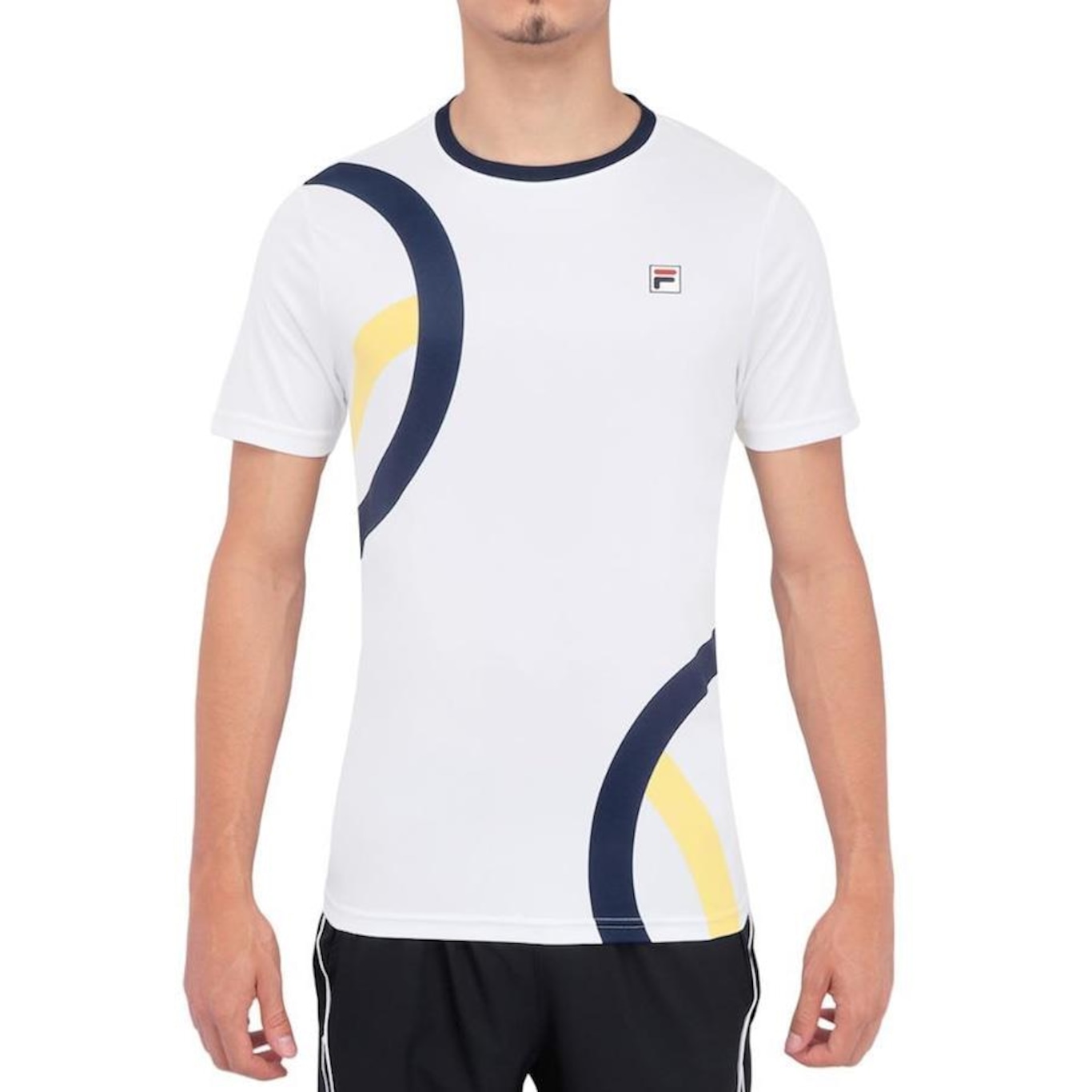 Camiseta Fila Player Fbox Print - Masculina - Foto 1