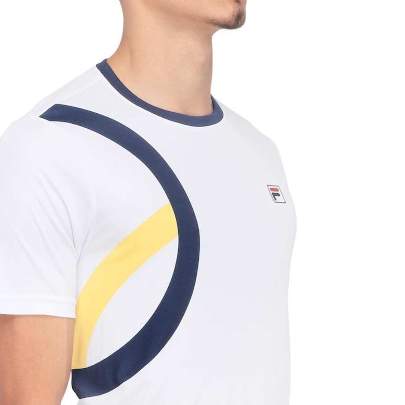 Camiseta Fila Player Fbox Print - Masculina - Foto 4