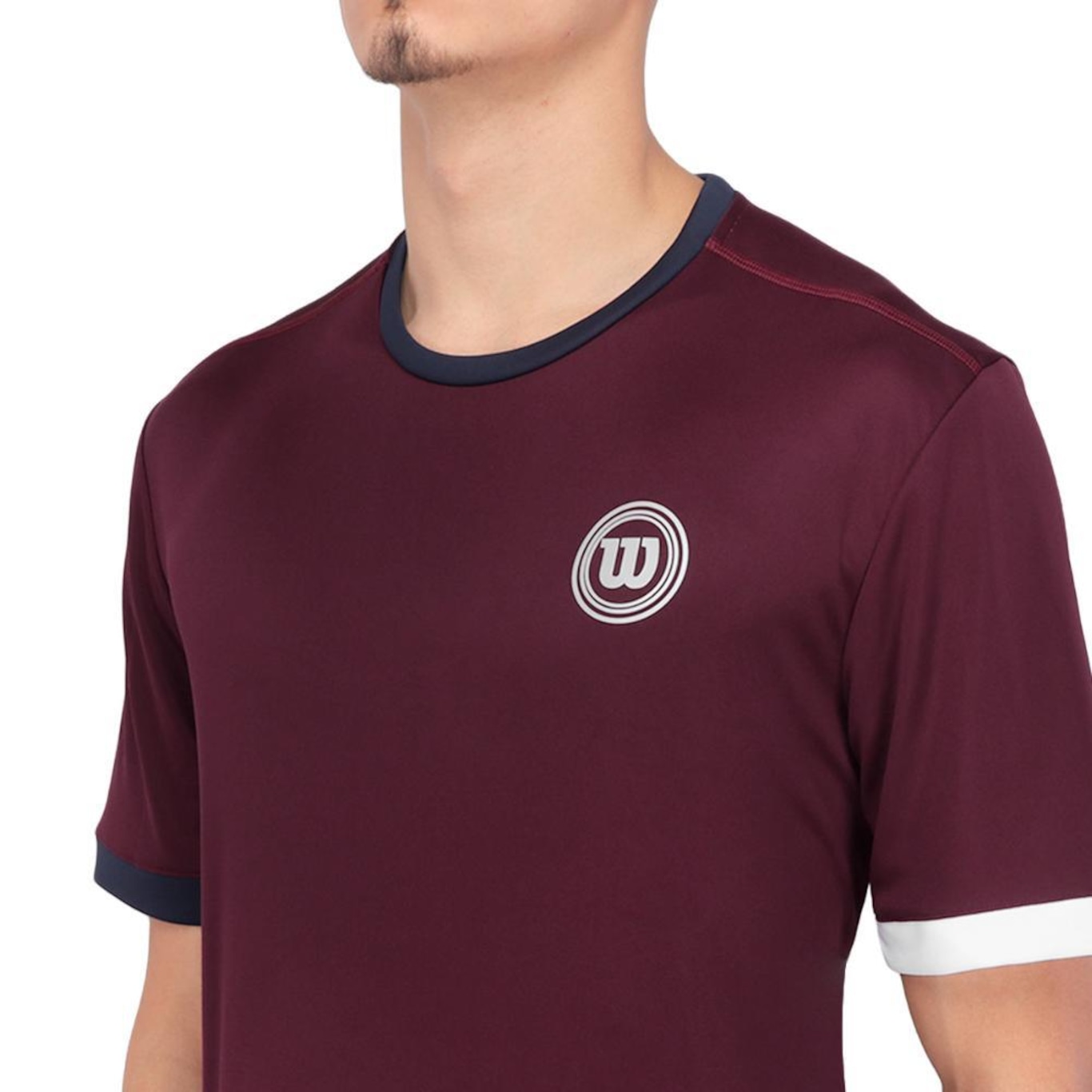 Camiseta Wilson Tour Line Masculina - Foto 3