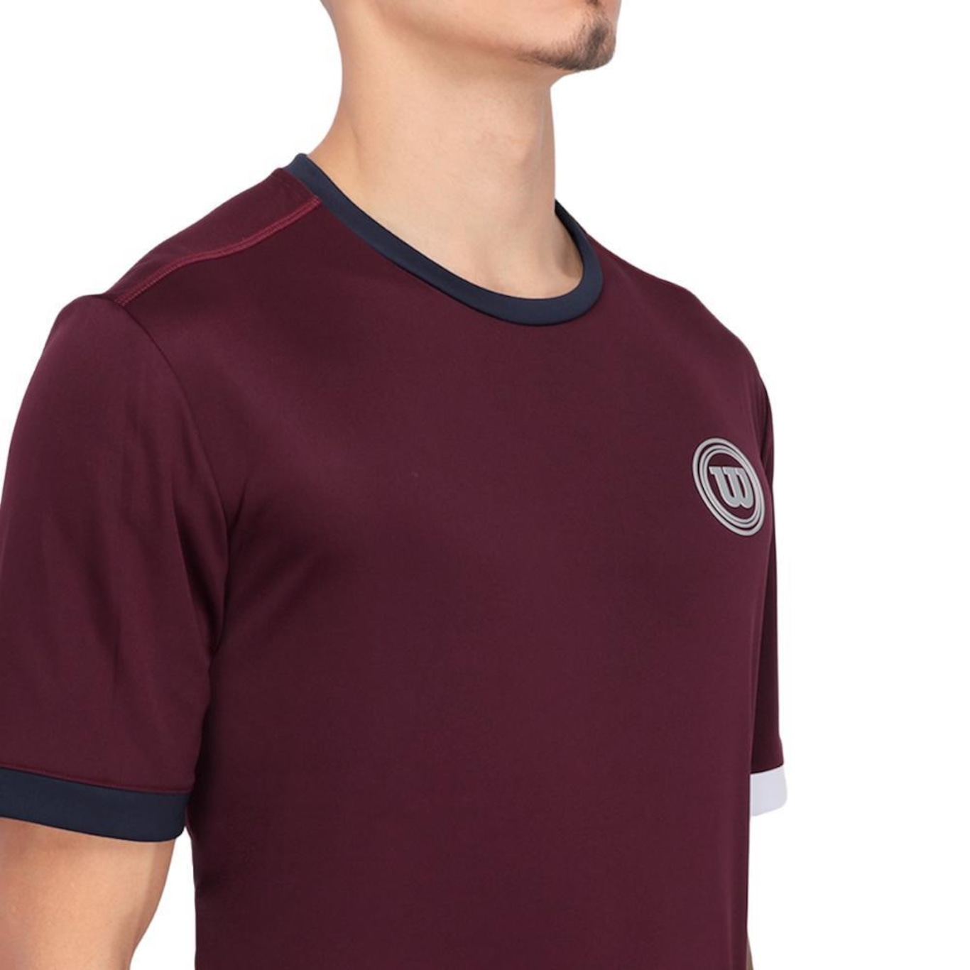 Camiseta Wilson Tour Line Masculina - Foto 4