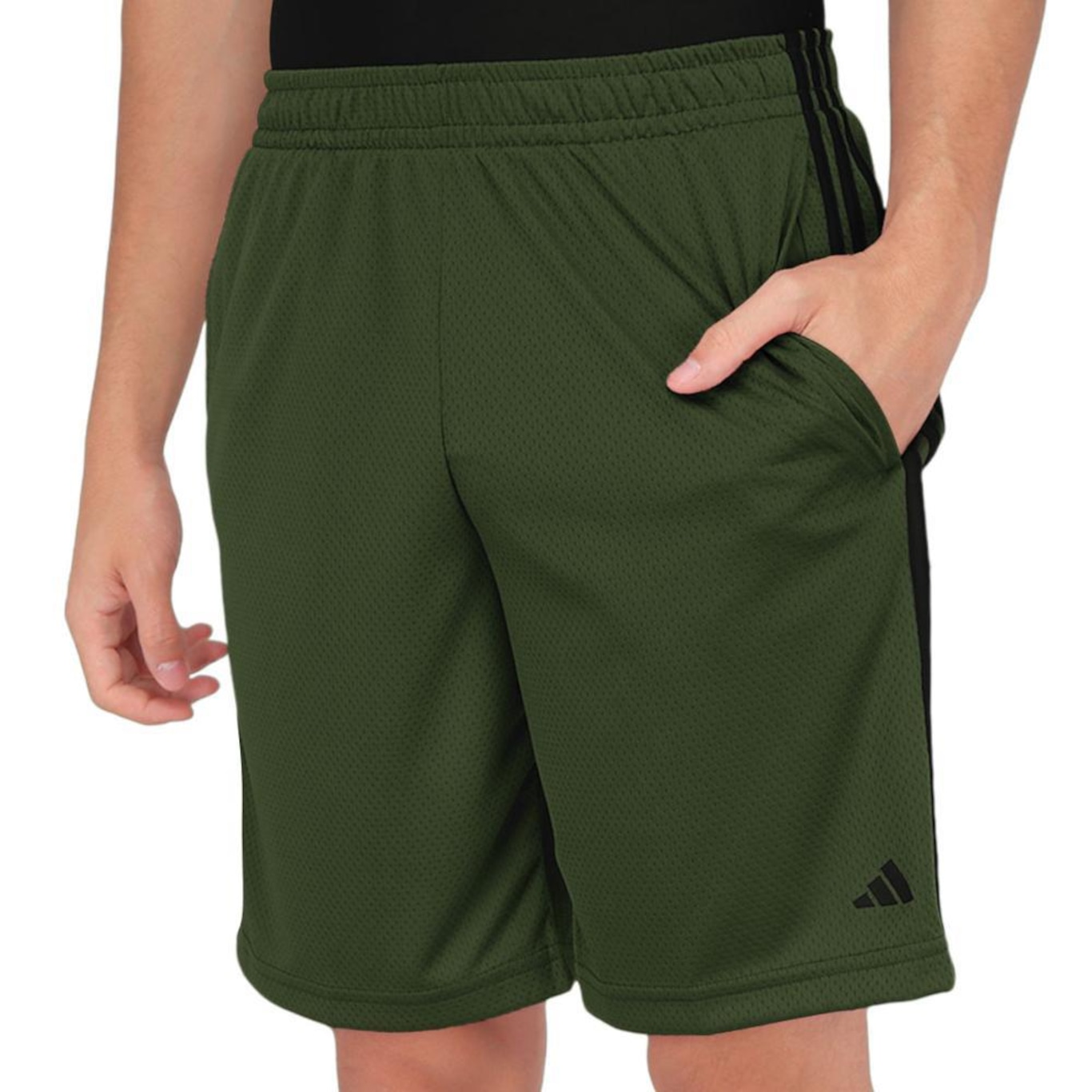 Short adidas 3 Listras - Masculino - Foto 6