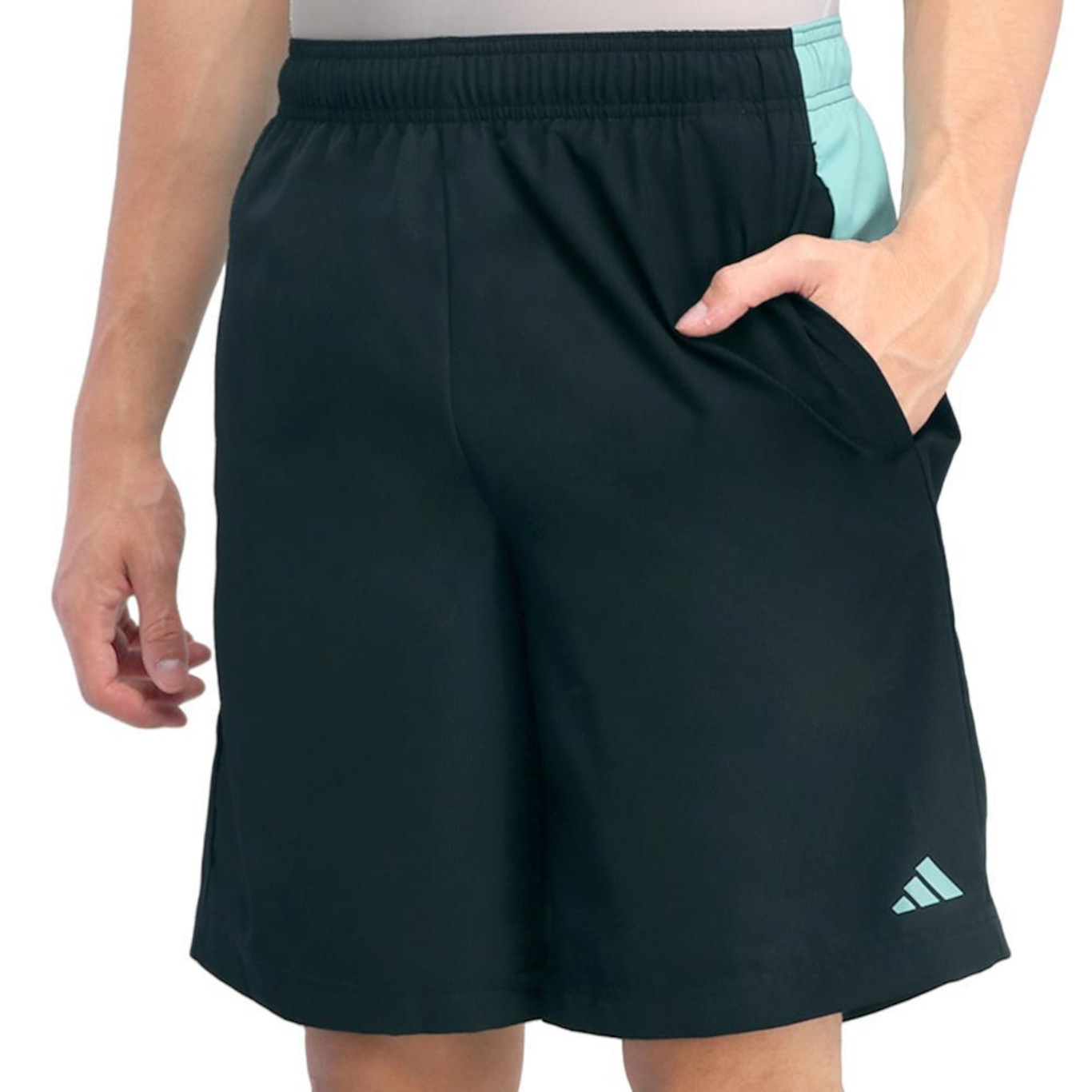 Short adidas Aeroready Colorblock - Masculino - Foto 6