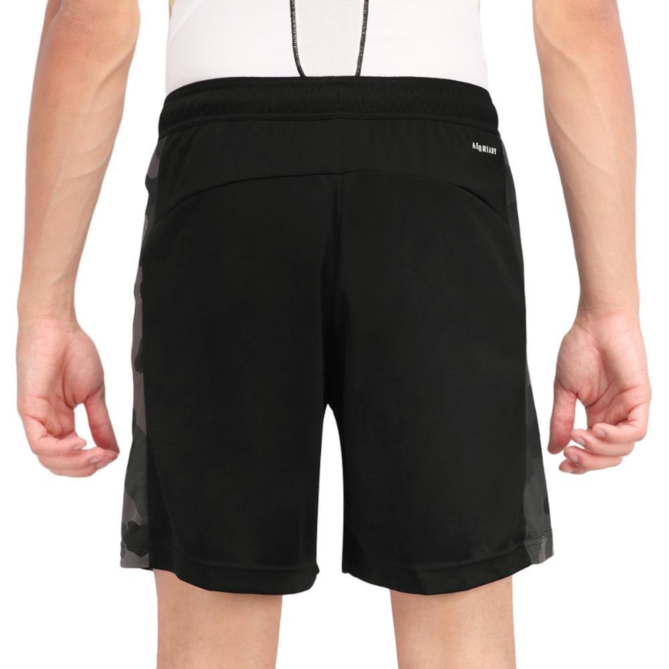 Short adidas Camuflado Train Essentials 7In - Masculino - Foto 5