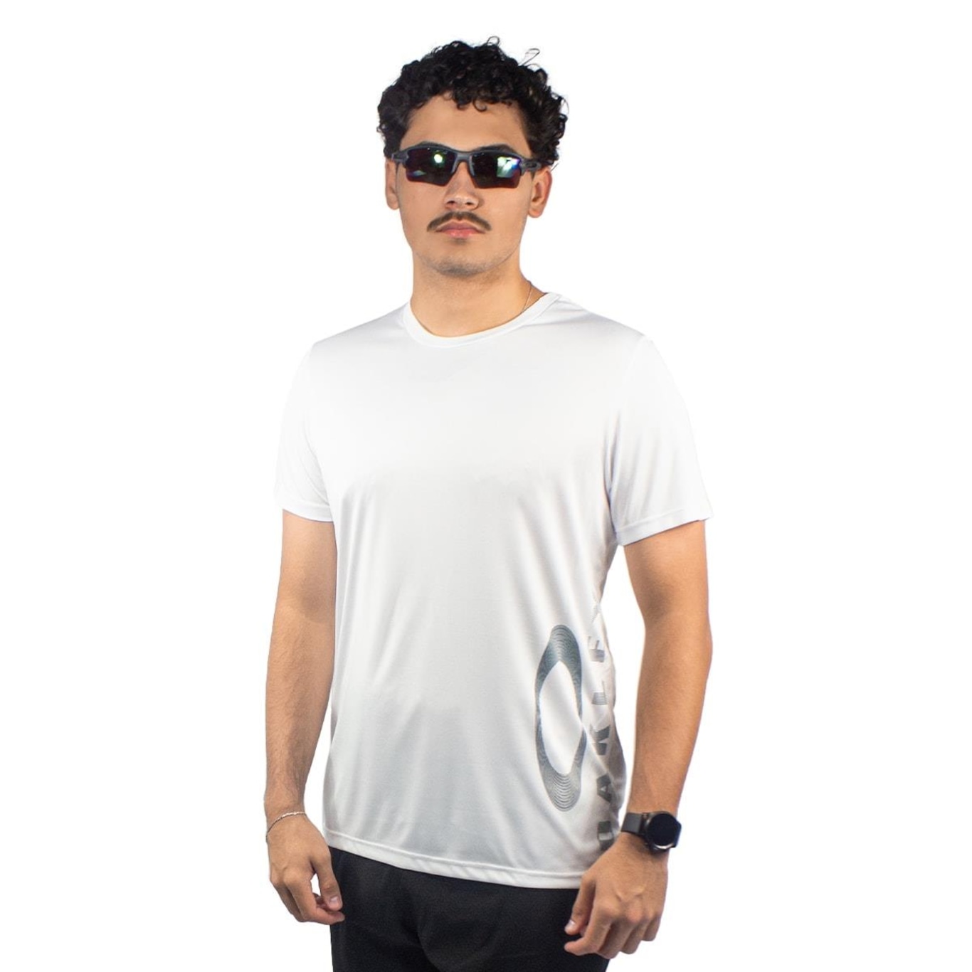 Camiseta Oakley Daily Big Logo Graphic Tee - Masculina - Foto 1