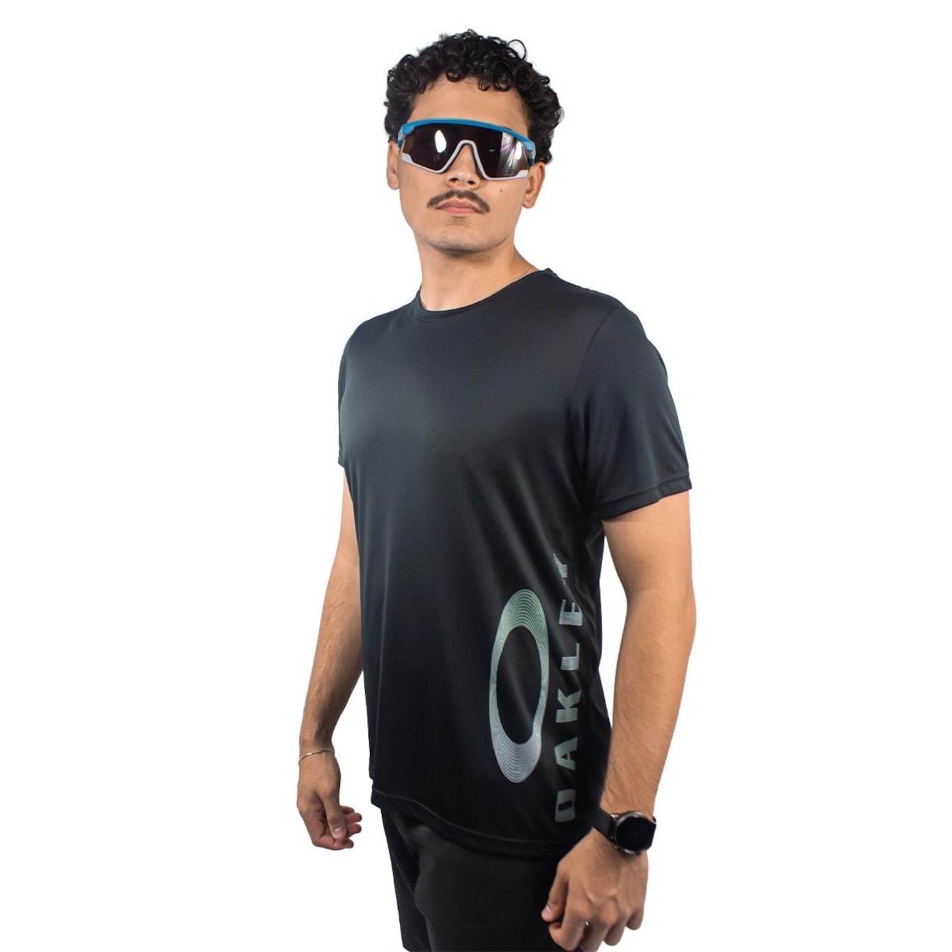 Camiseta Oakley Daily Big Logo Graphic Tee - Masculina - Foto 3