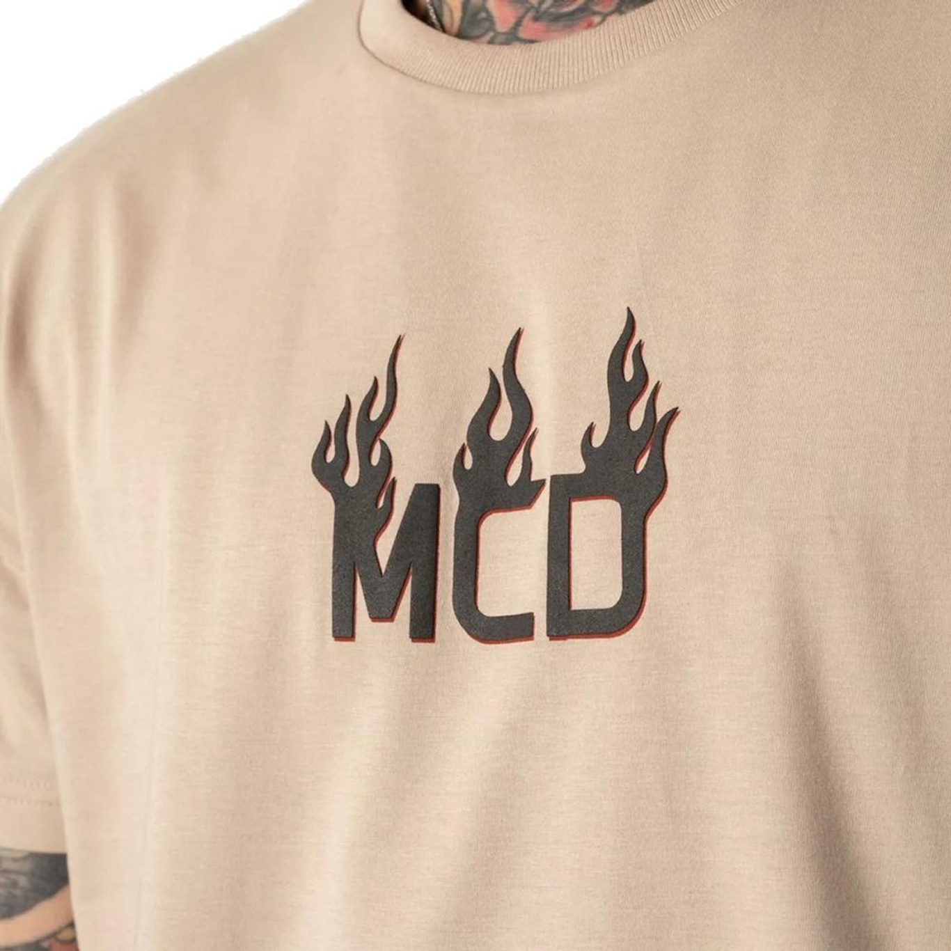 Camiseta Mcd Mcd Fogo - Masculina - Foto 3