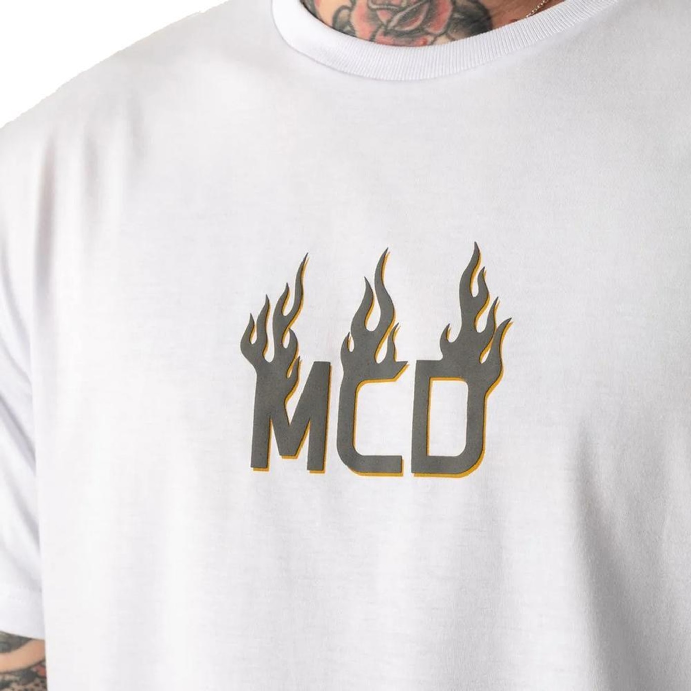 Camiseta Mcd Mcd Fogo - Masculina - Foto 3