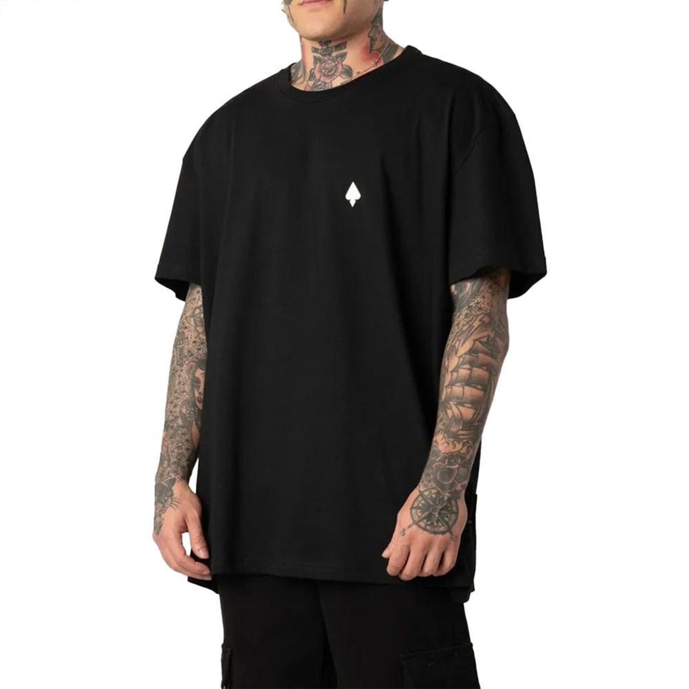 Camiseta Mcd Oversized Pipa Cracio - Masculina - Foto 1