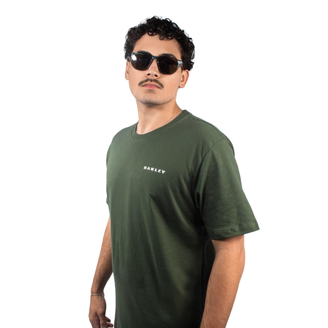 Camiseta Oakley Ellipse Heritage Tee - Masculina - Foto 3