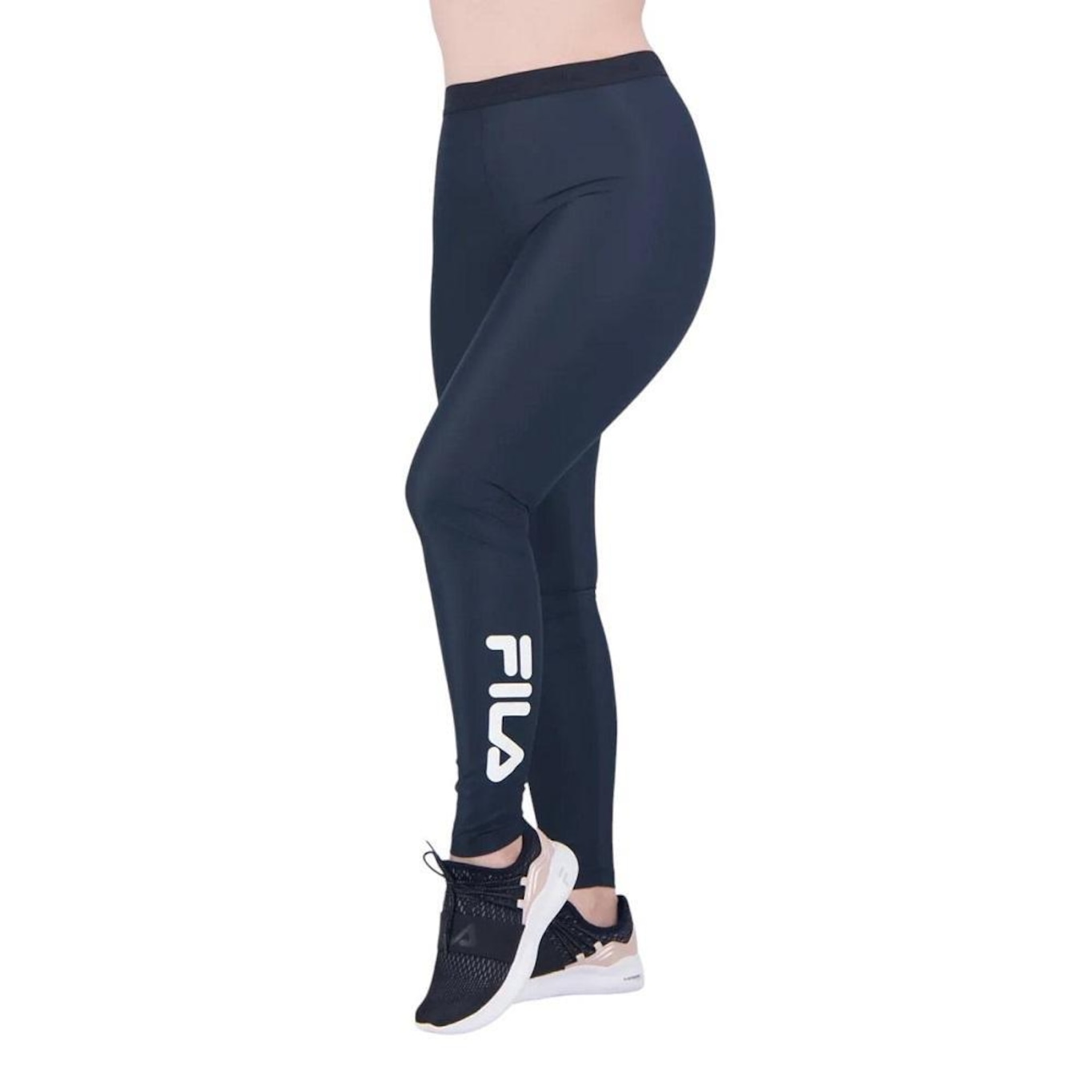 Calça Legging Fila Train Elastic Iv - Feminina - Foto 1