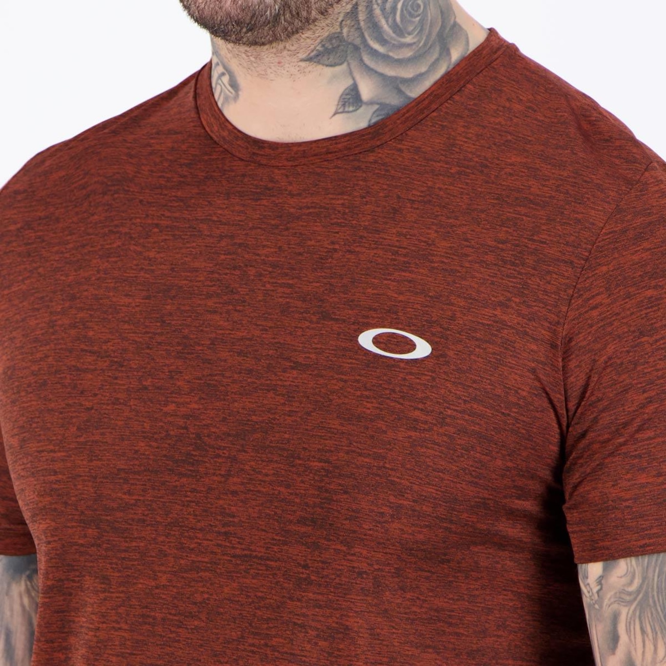 Camiseta Oakley Ellipse Sports Logo - Masculina - Foto 5