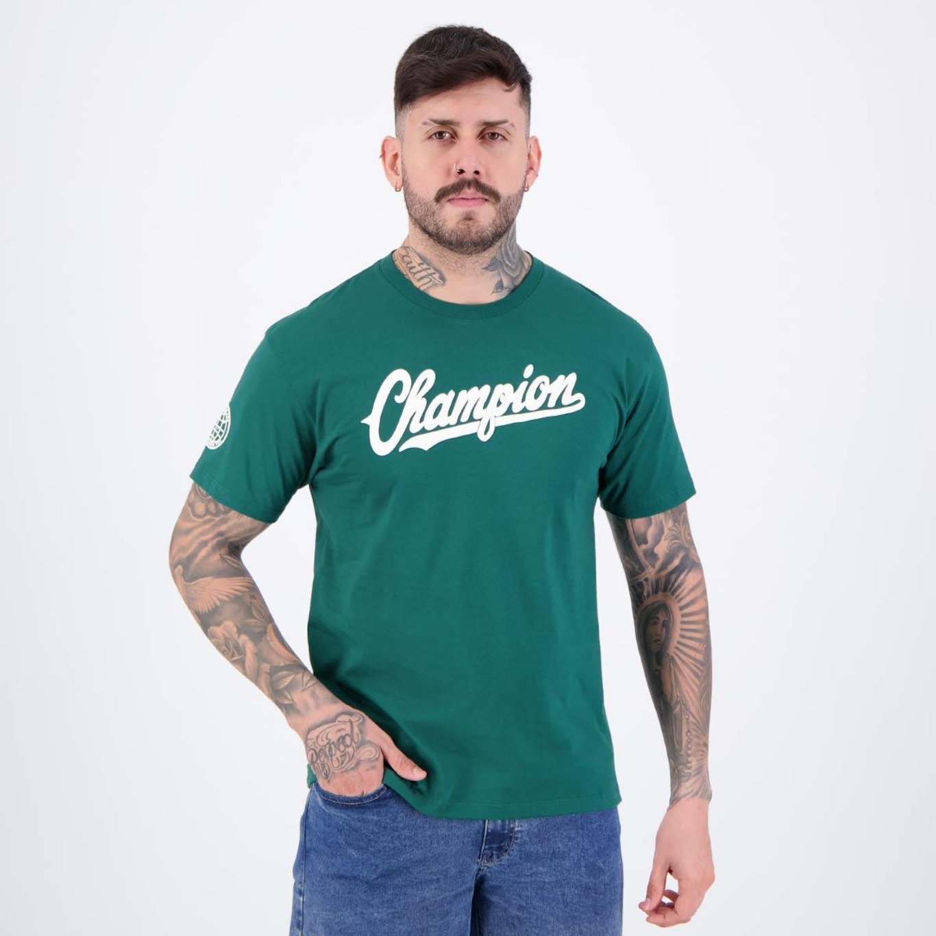 Camiseta Champion Vintage - Masculina - Foto 2