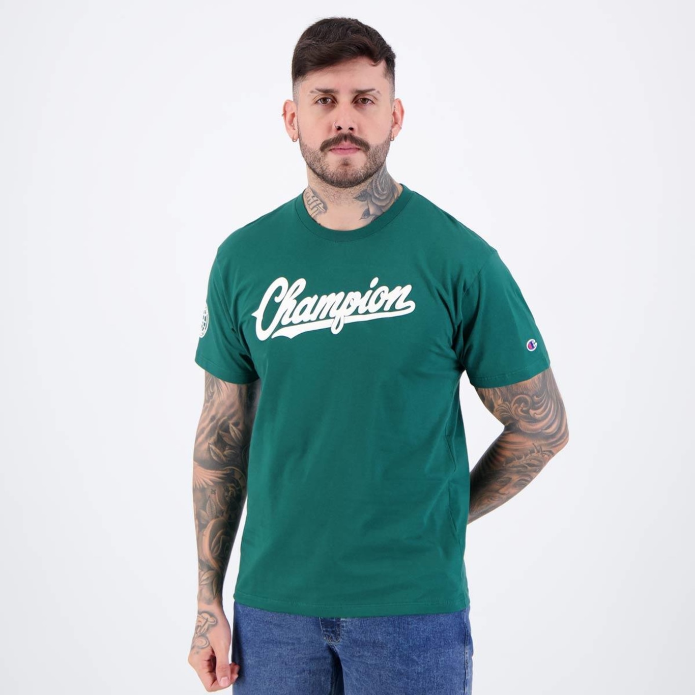 Camiseta Champion Vintage - Masculina - Foto 3