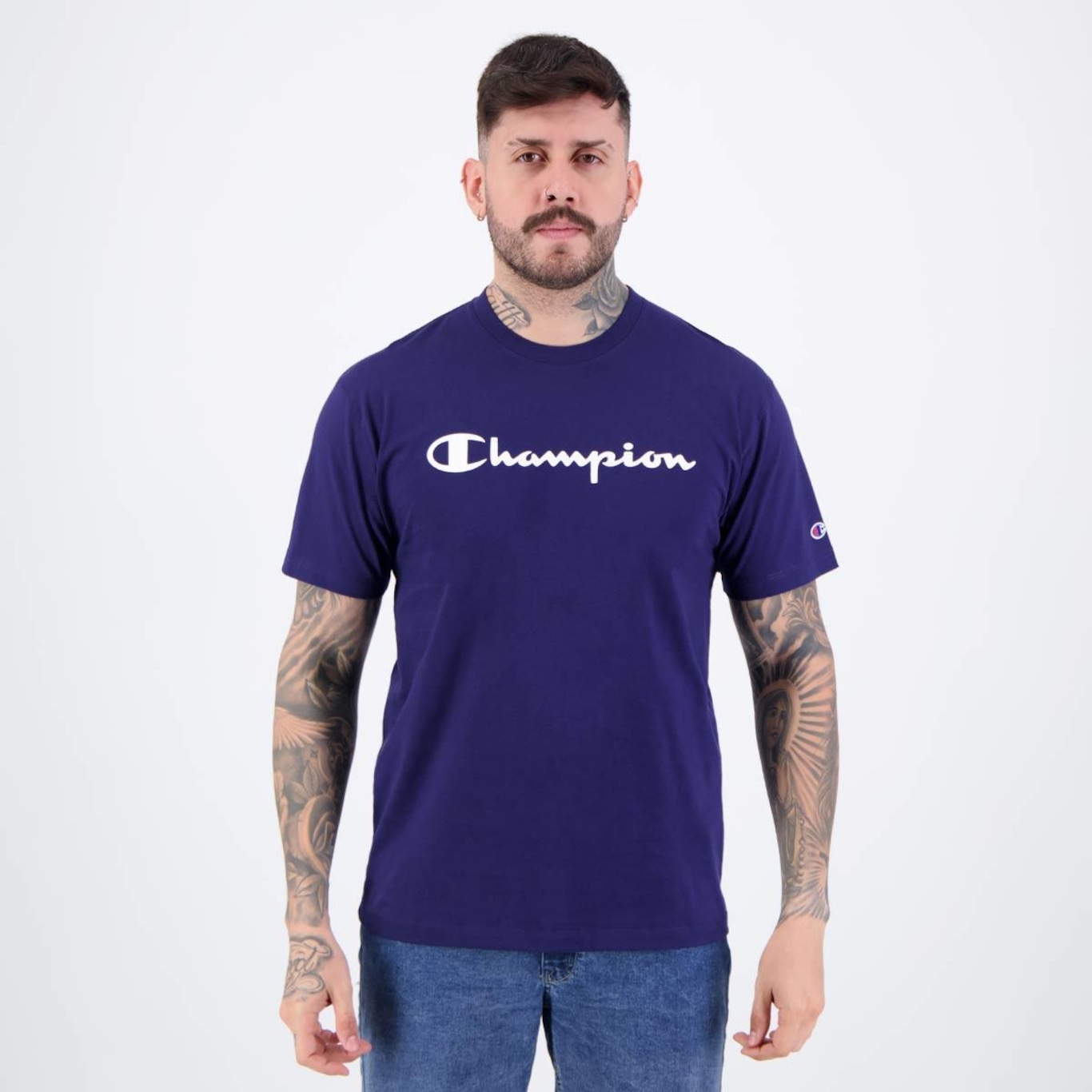 Camiseta Champion One Color - Masculina - Foto 1