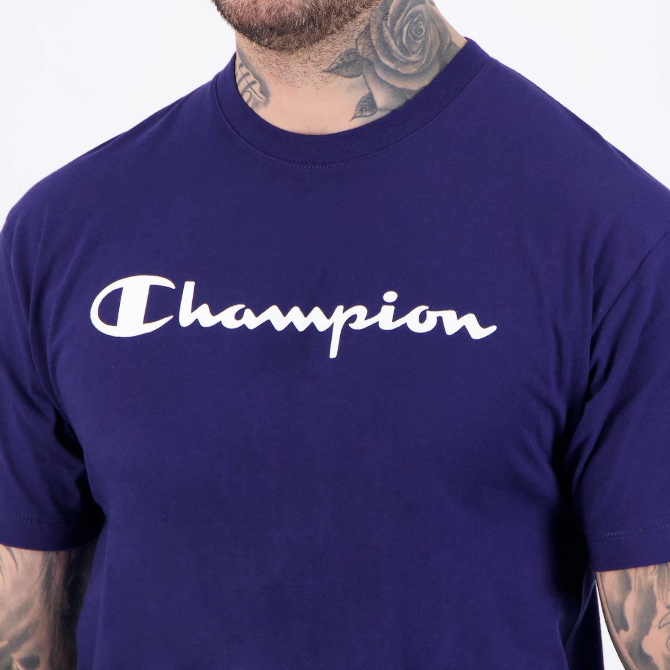 Camiseta Champion One Color - Masculina - Foto 5