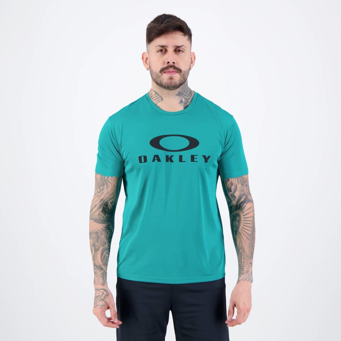 Camiseta Oakley Logo Ss Ii - Masculina - Foto 1