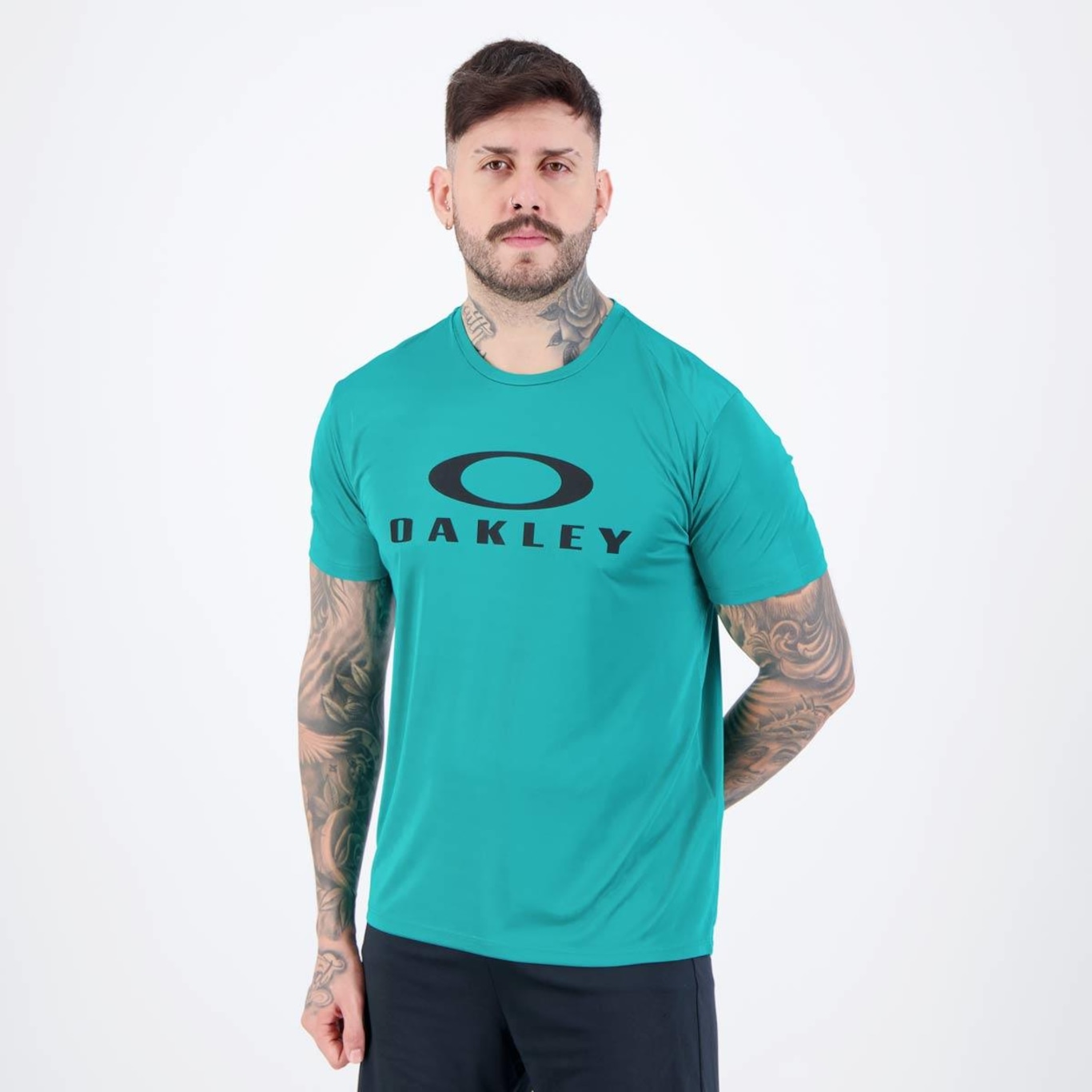 Camiseta Oakley Logo Ss Ii - Masculina - Foto 3