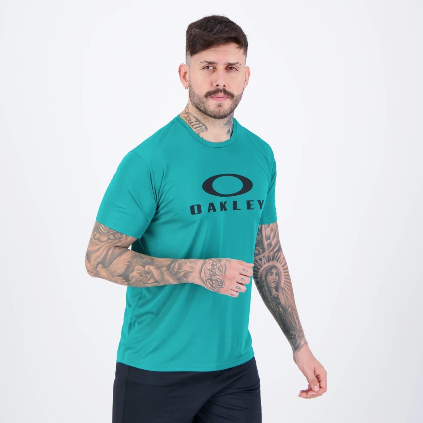 Camiseta Oakley Logo Ss Ii - Masculina - Foto 6