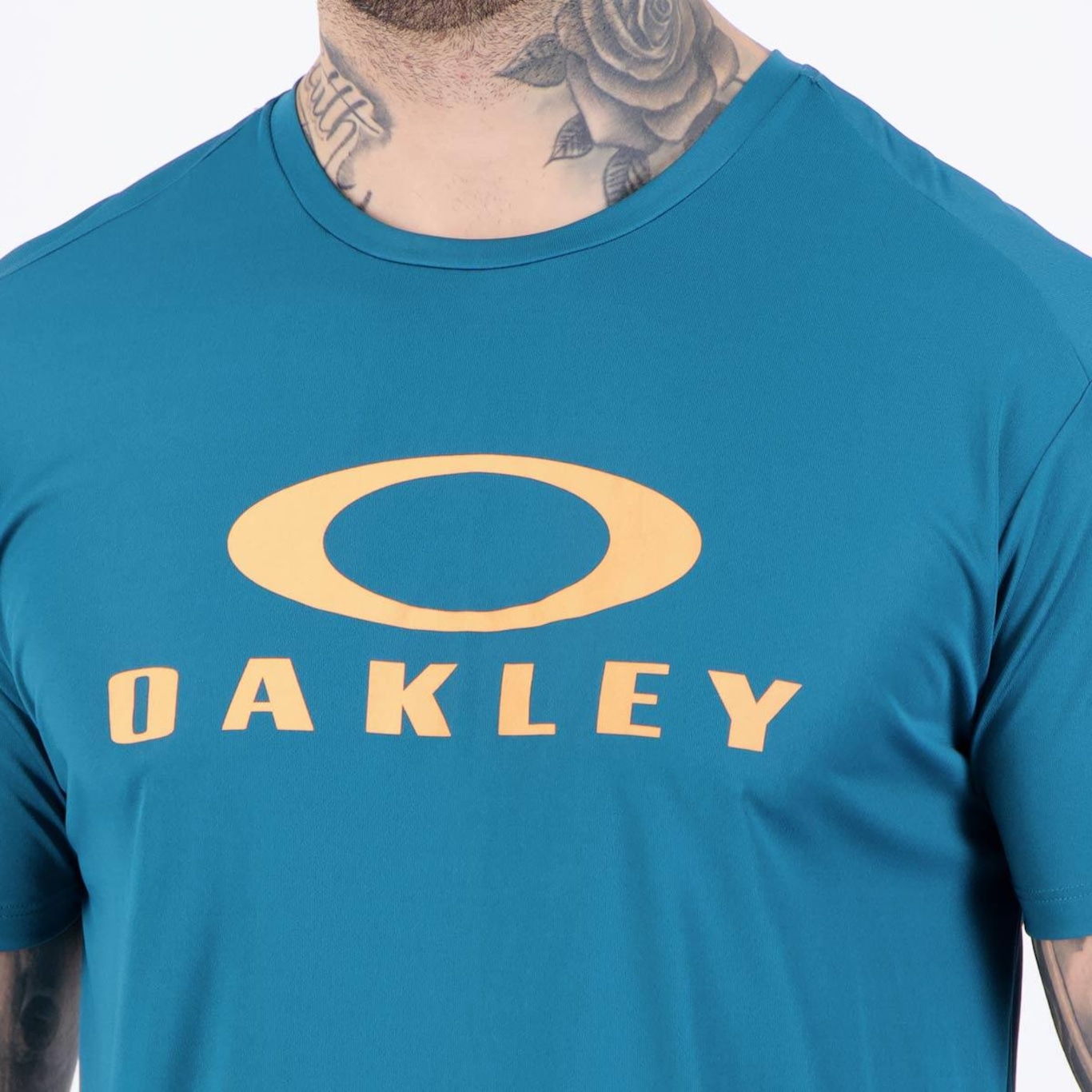 Camiseta Oakley Logo Ss III - Masculina - Foto 5