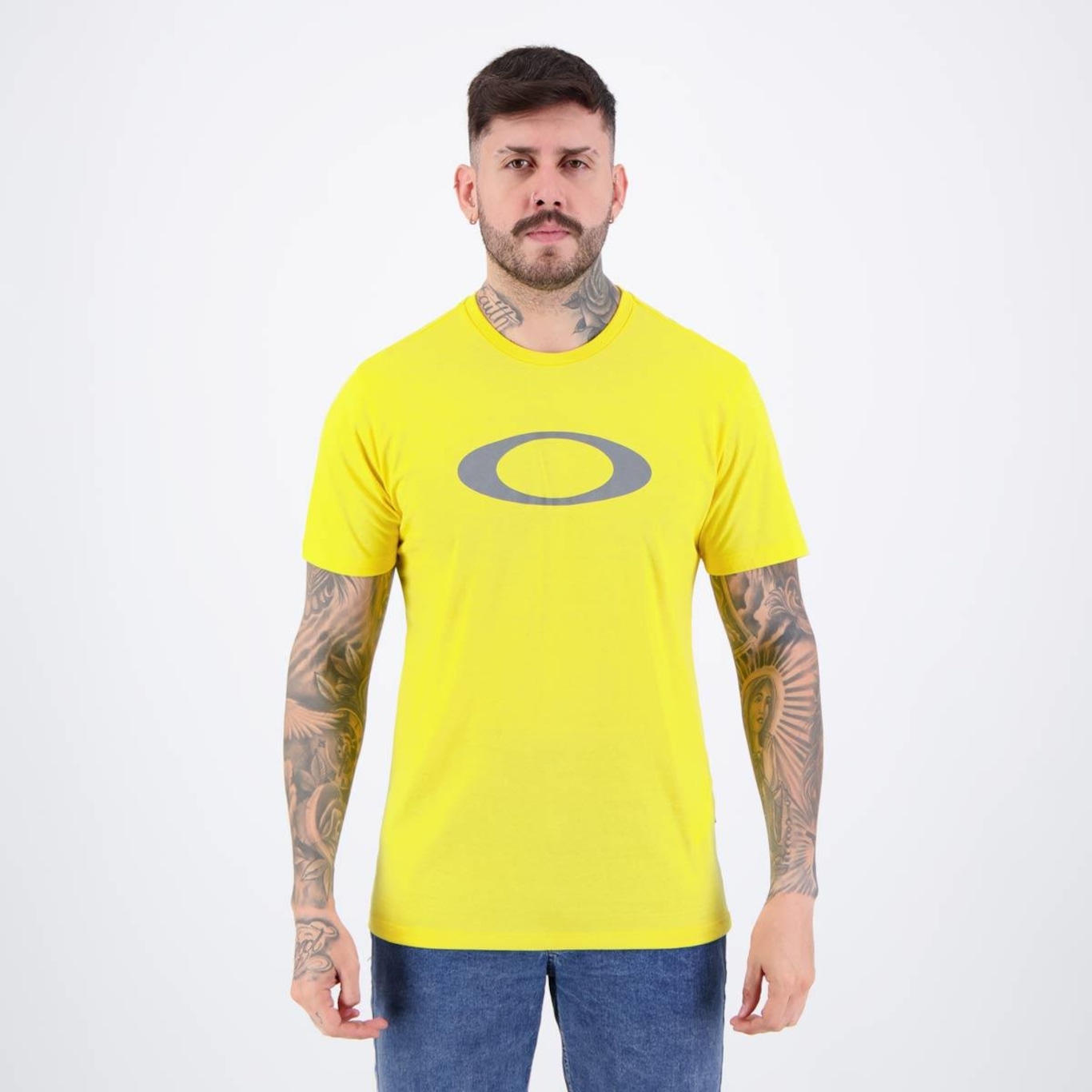 Camiseta Oakley O-Ellipse - Masculina - Foto 1