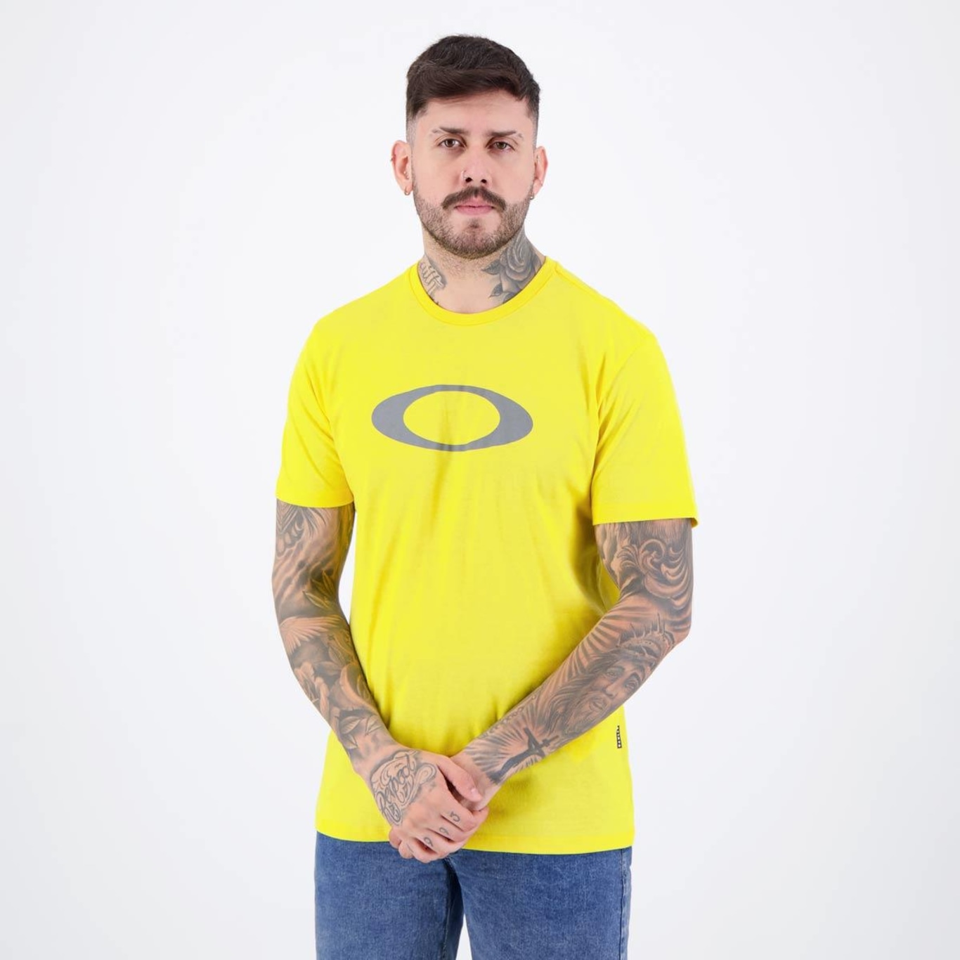 Camiseta Oakley O-Ellipse - Masculina - Foto 3