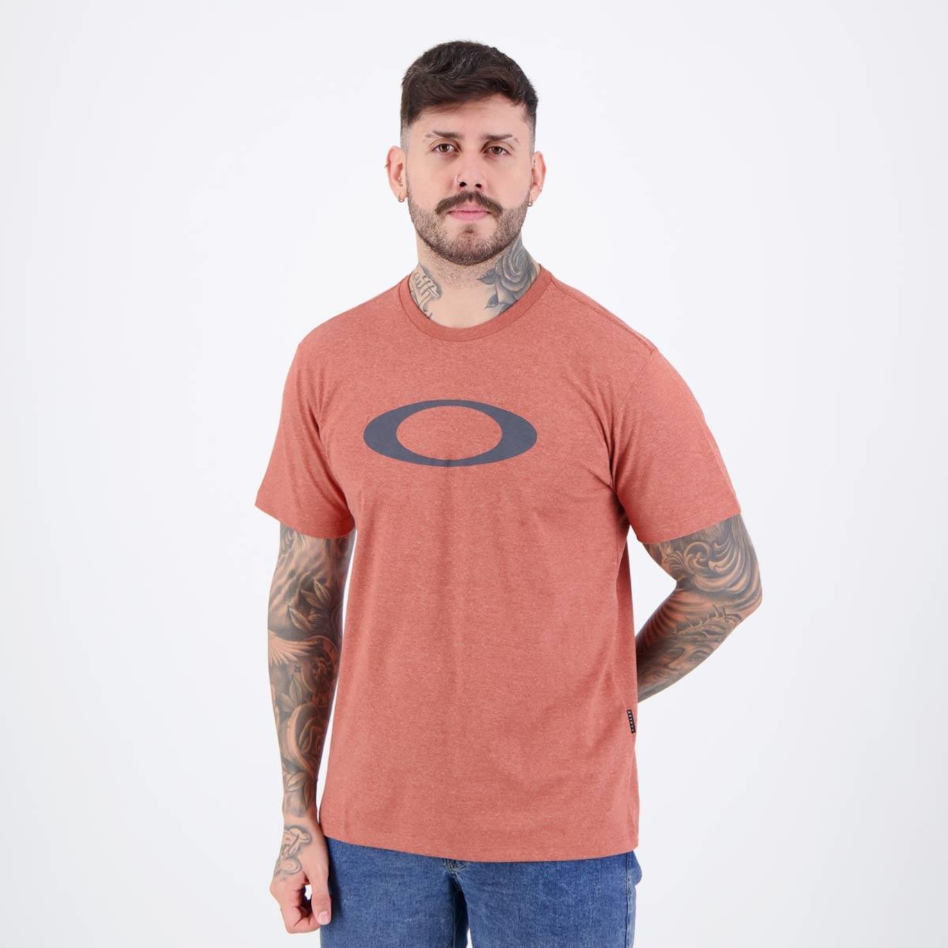 Camiseta Oakley O-Ellipse Logo - Masculina - Foto 3