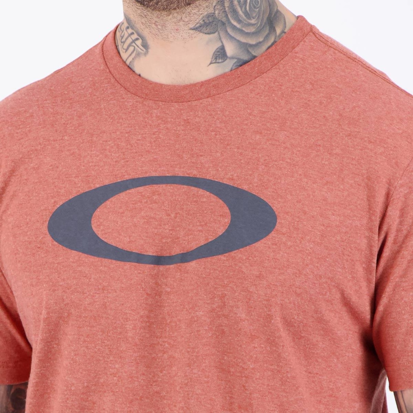 Camiseta Oakley O-Ellipse Logo - Masculina - Foto 5