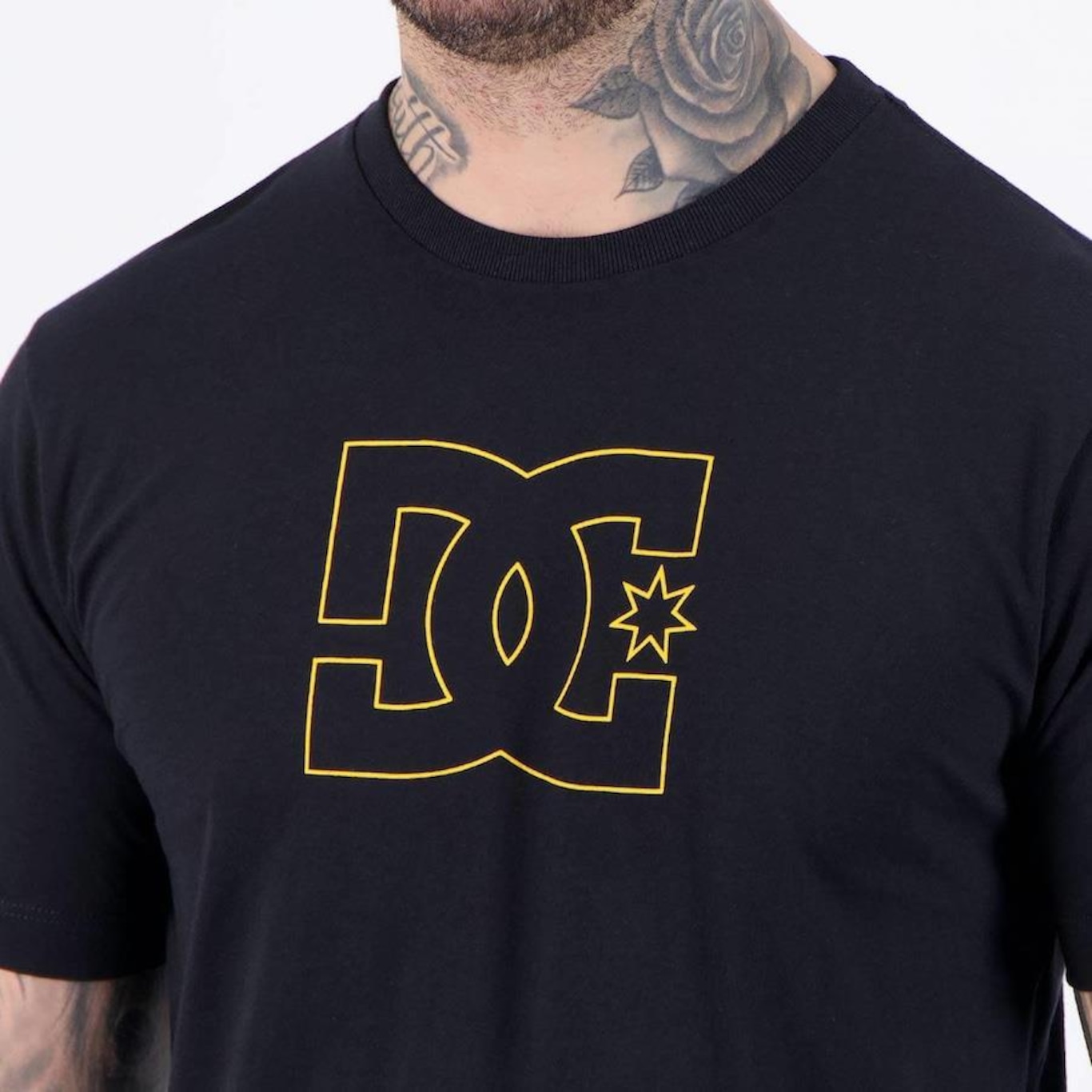 Camiseta Dc Outline Star - Masculina - Foto 5