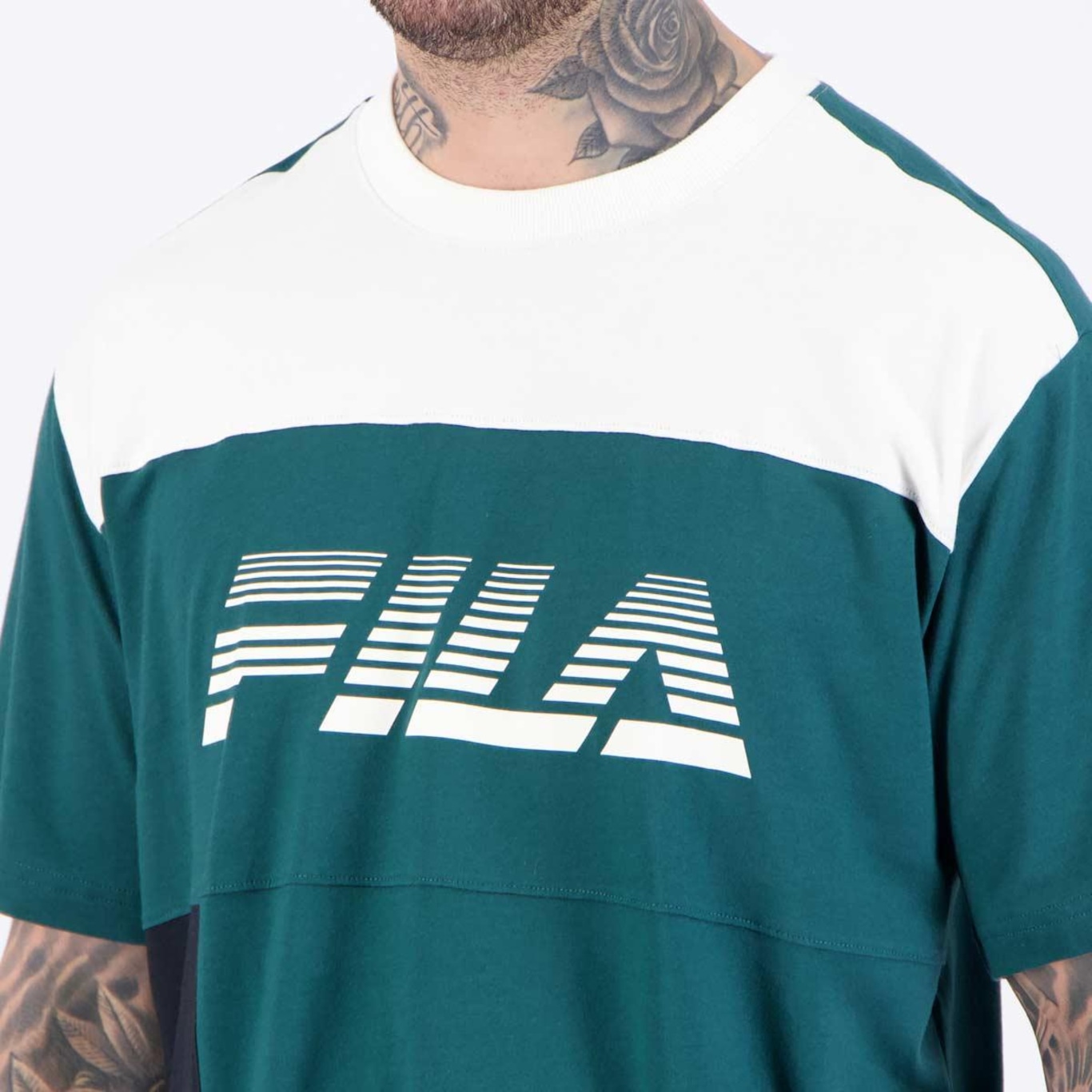 Camiseta Fila Urban Oversized - Masculina - Foto 5