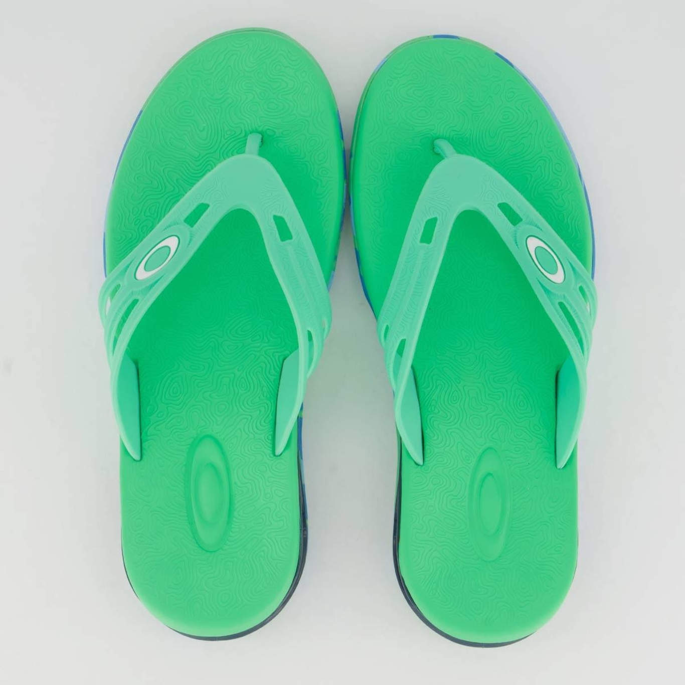 Chinelo Oakley Killer Point Ii Verde Claro - Foto 1