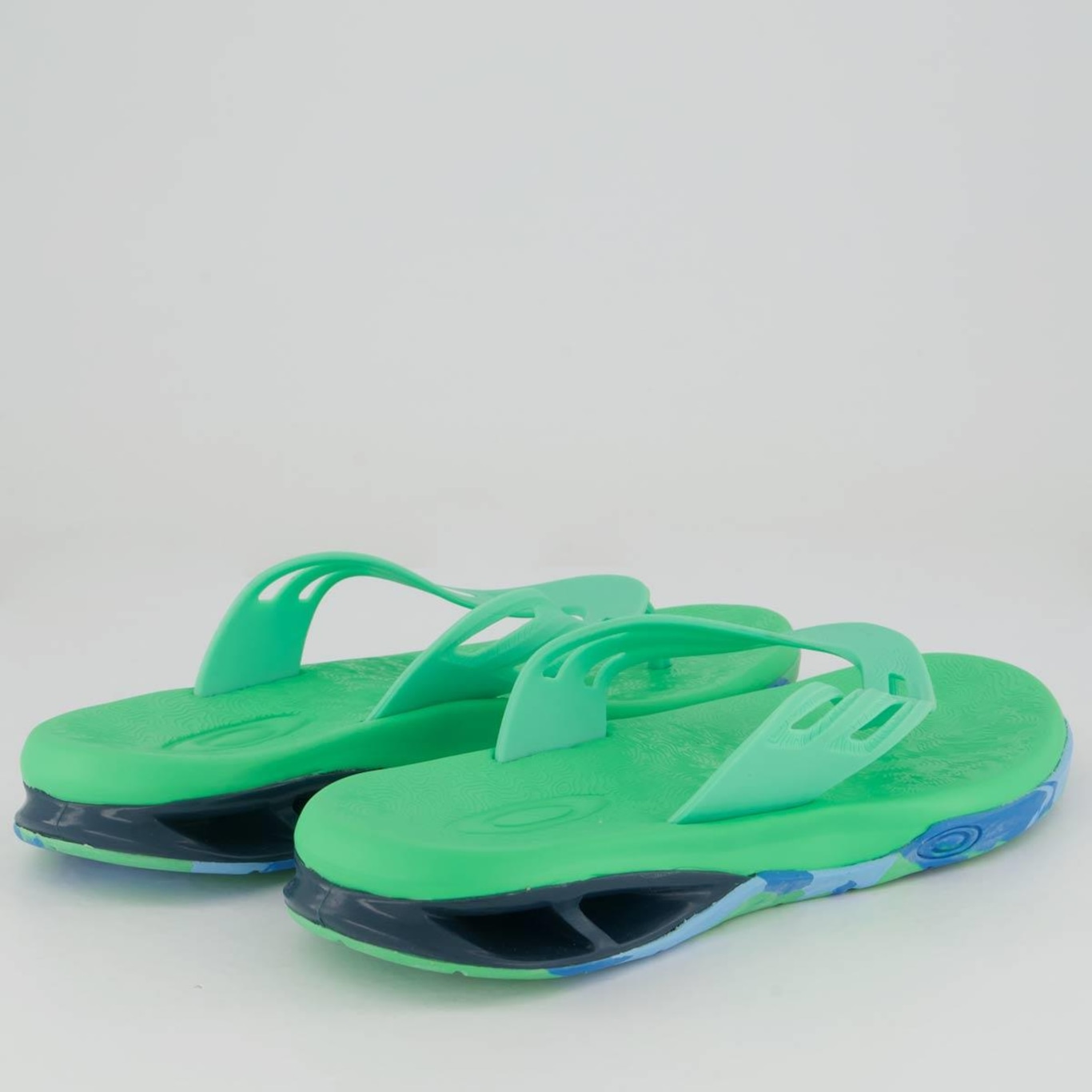 Chinelo Oakley Killer Point Ii Verde Claro - Foto 4