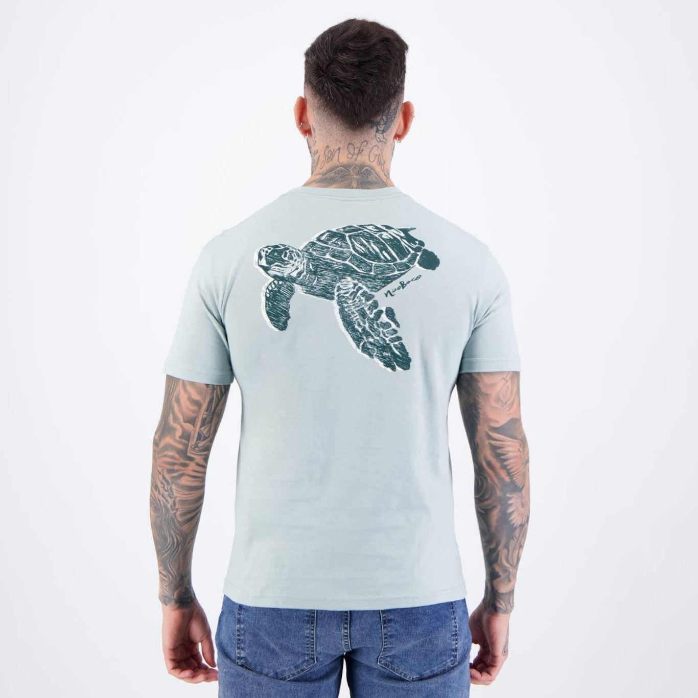 pi0gCamiseta Nicoboco Mike - Masculina - Foto 4