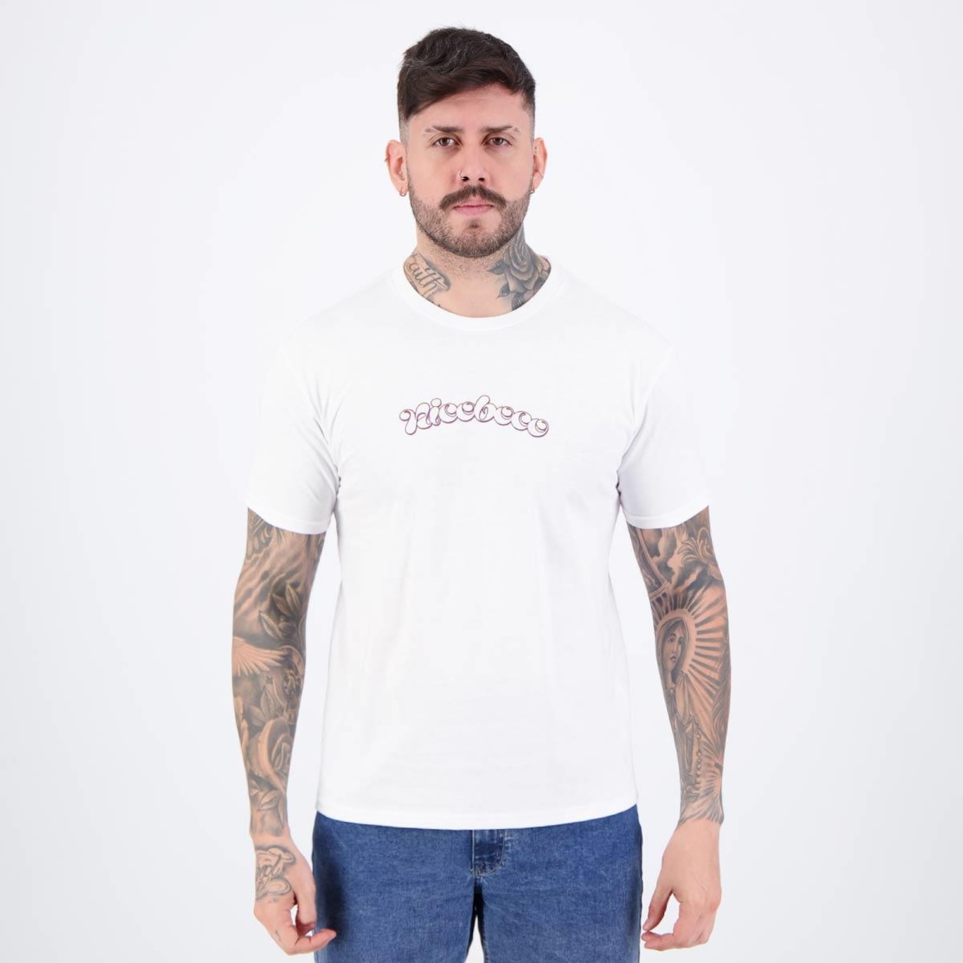 Camiseta Nicoboco Jannick - Masculina - Foto 1